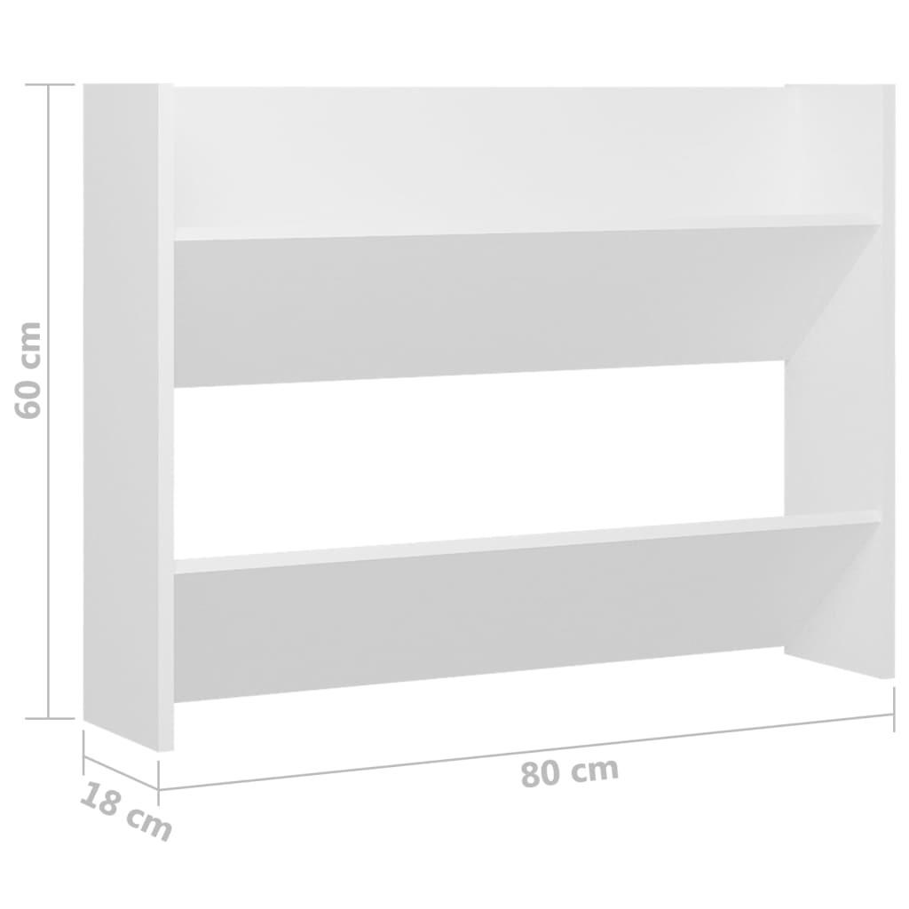 VidaXL Wand-schuhschrank holzwerkstoff