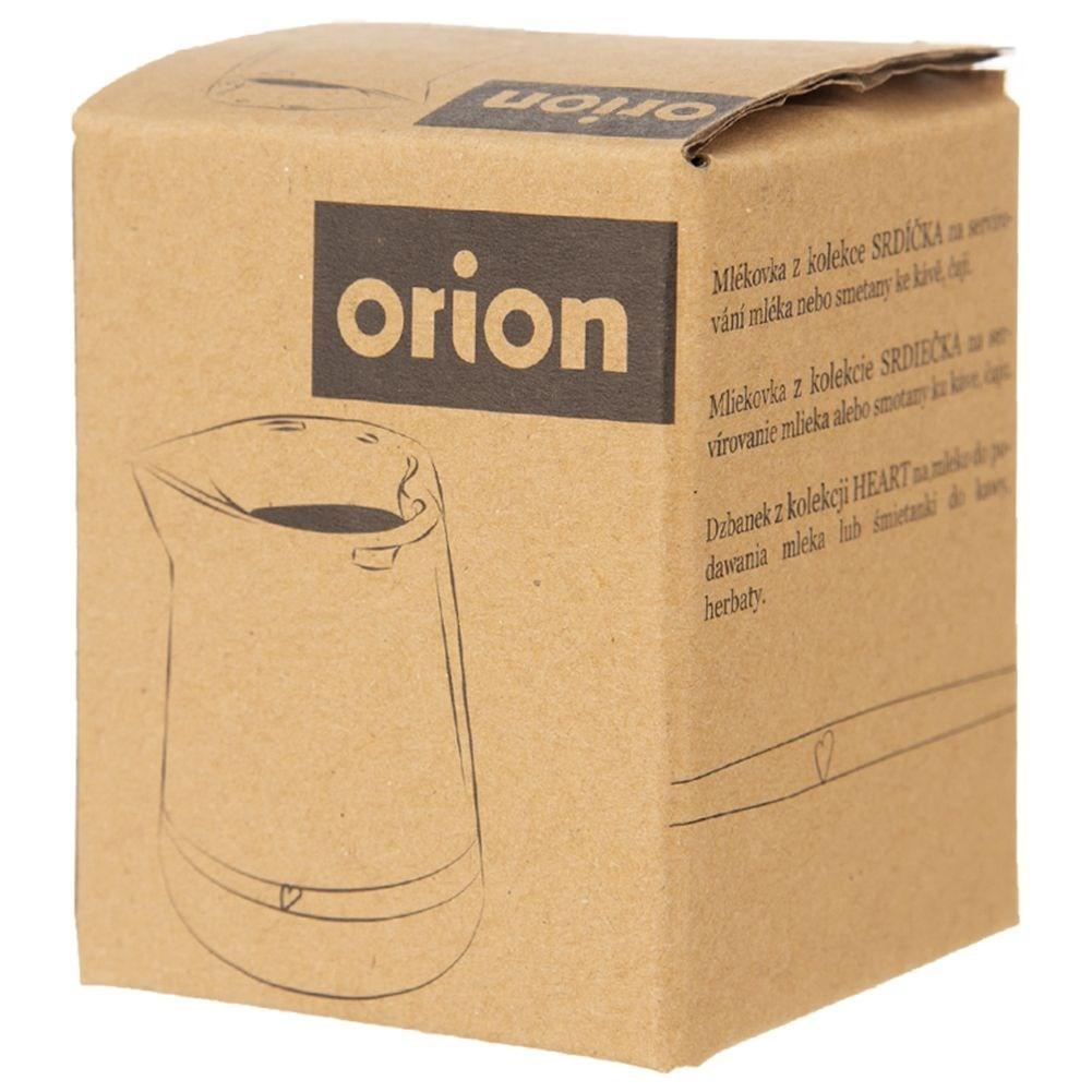 Orion Milchkännchen aus Keramik mit Herzmotiv – perfekt für die Küche