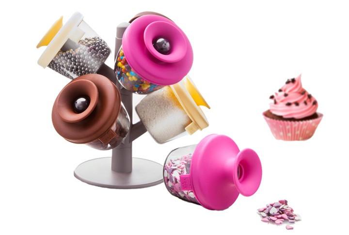 Vacu Vin PopSome Cake Dekoration Set