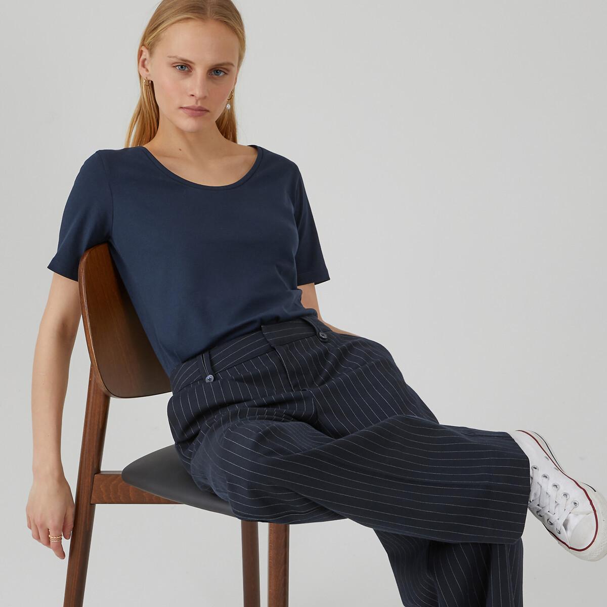 La Redoute Collections T-Shirt mit Rundhalsausschnitt