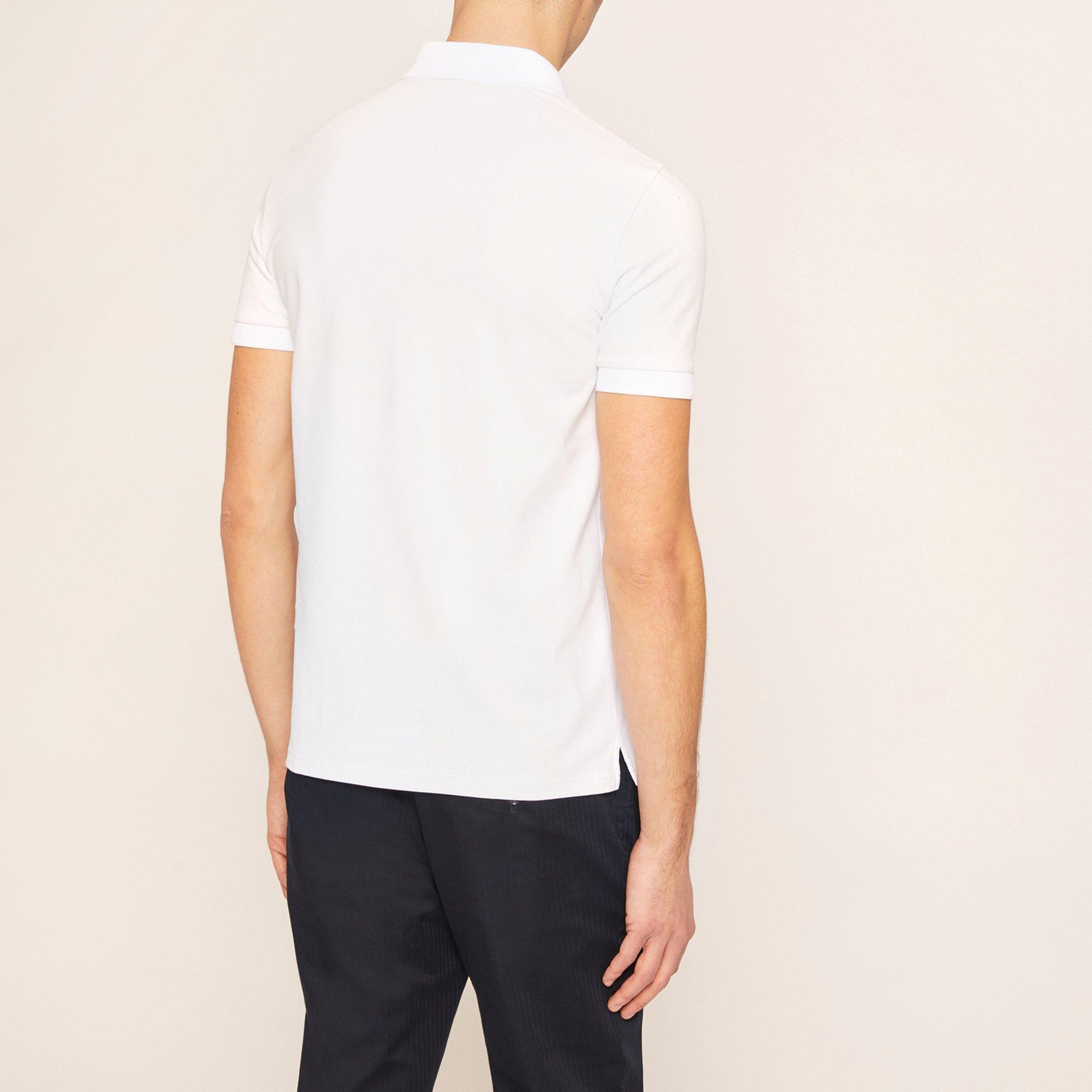 Armani Exchange Modern Fit Kurzarm Poloshirt