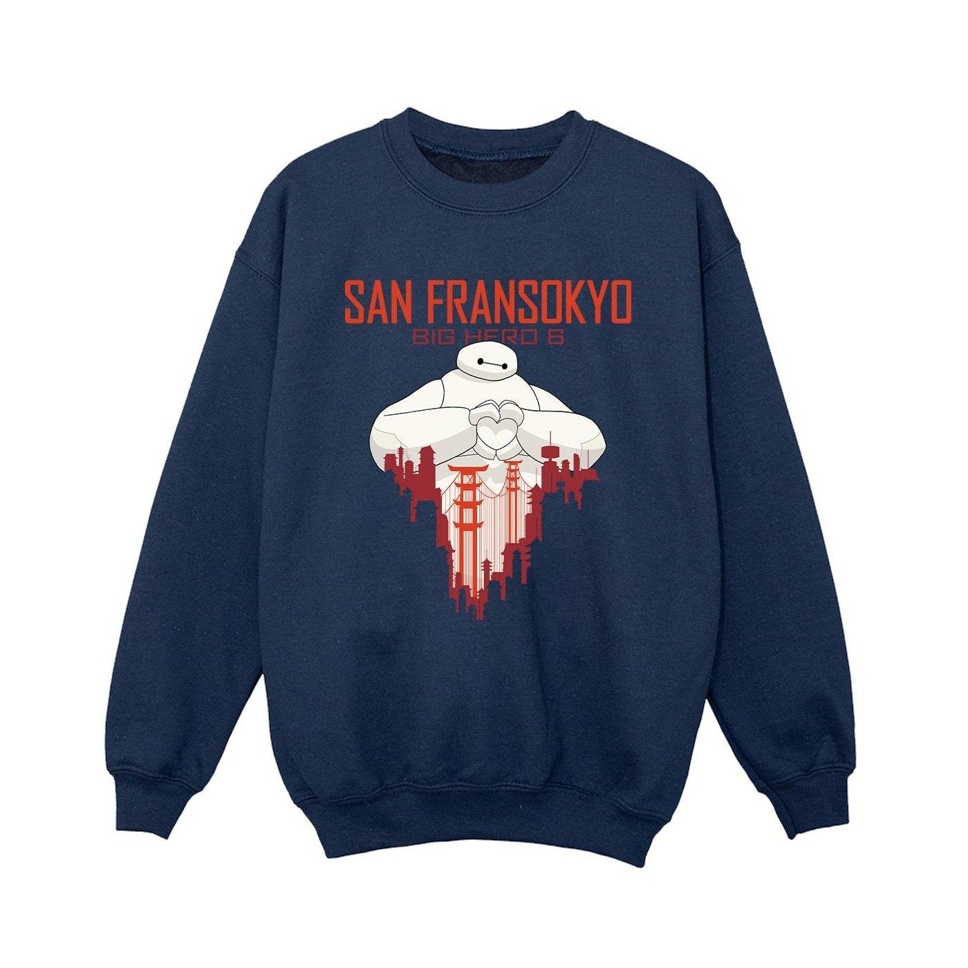 Disney Big Hero 6 San Fransokyo Sweatshirt