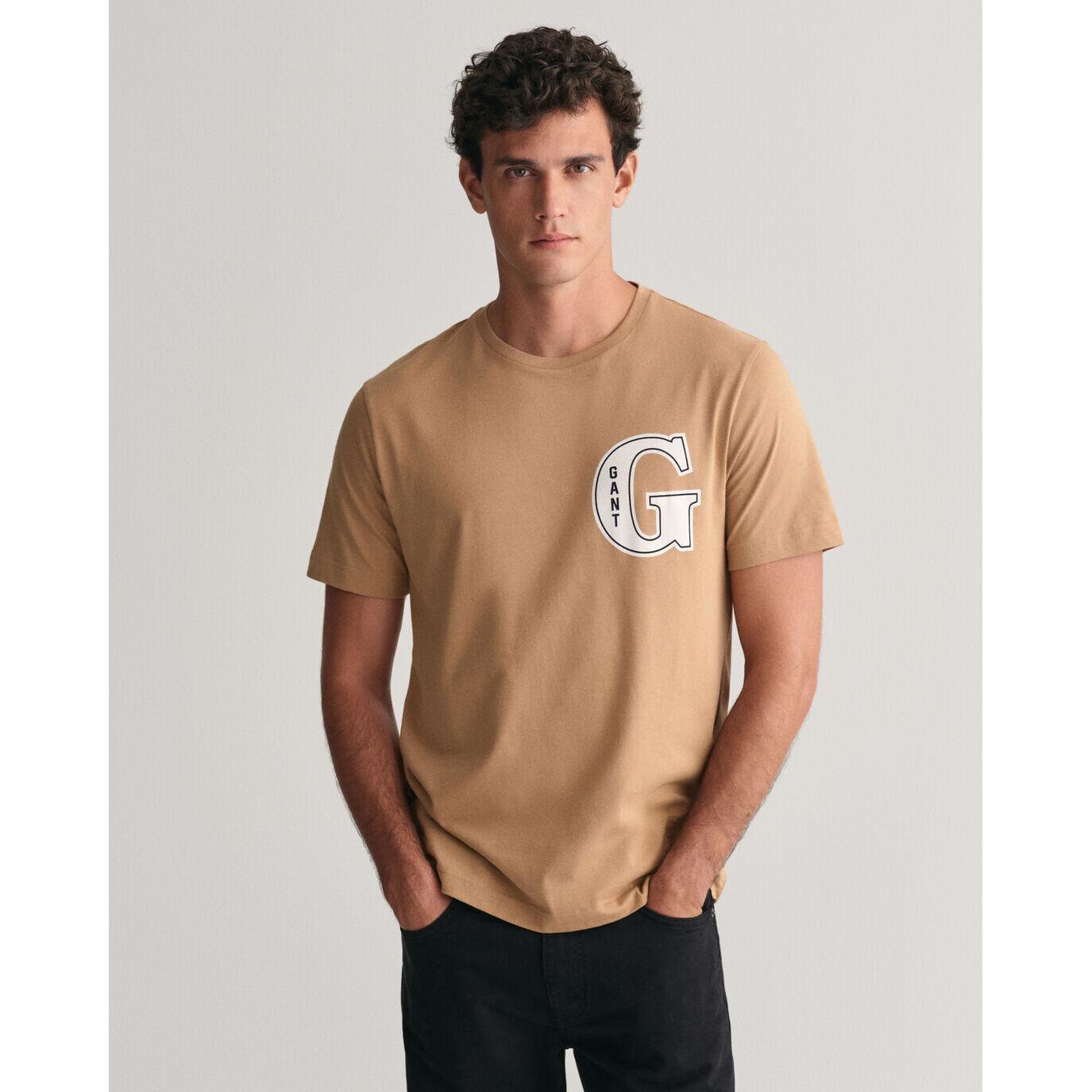 GANT G Graphic Kurzarm T-Shirt