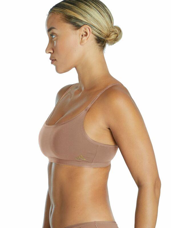 adidas Bustier Scoop Bralette - Sport Active Micro Body Fit