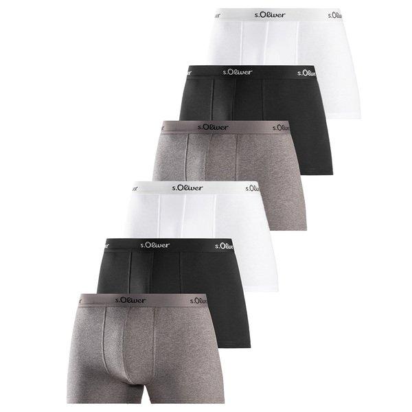 s. Oliver 6er Pack Basic - Retro Short / Pant