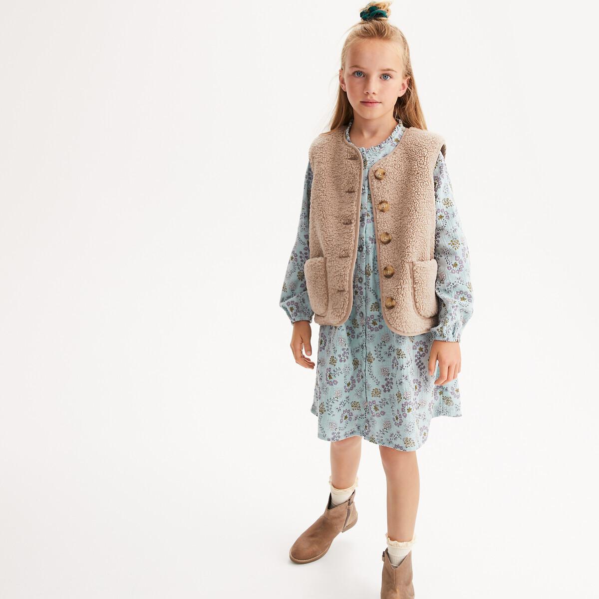 La Redoute Collections Kleid mit Knopfleiste