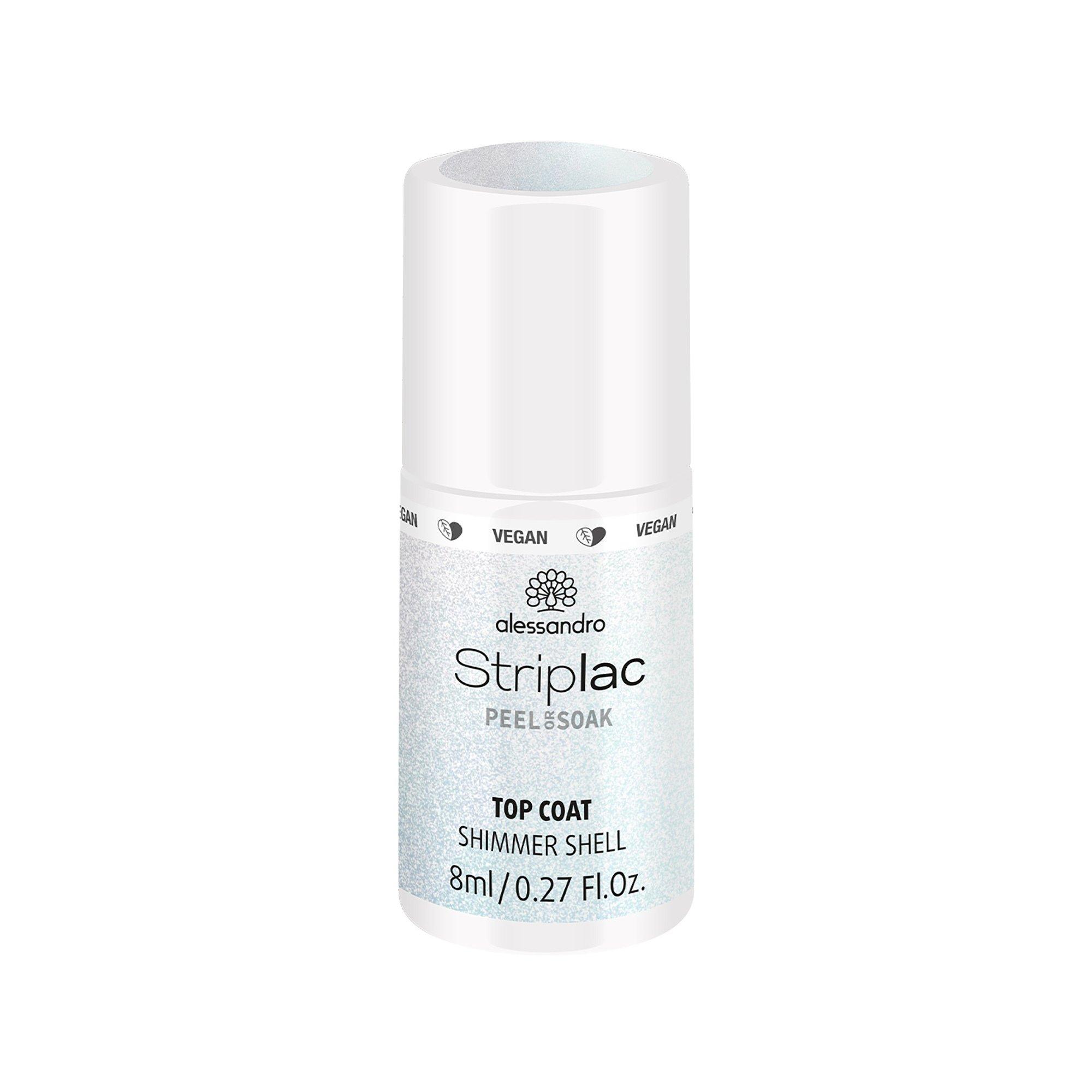 alessandro Striplac Top Coat Shimm Shell