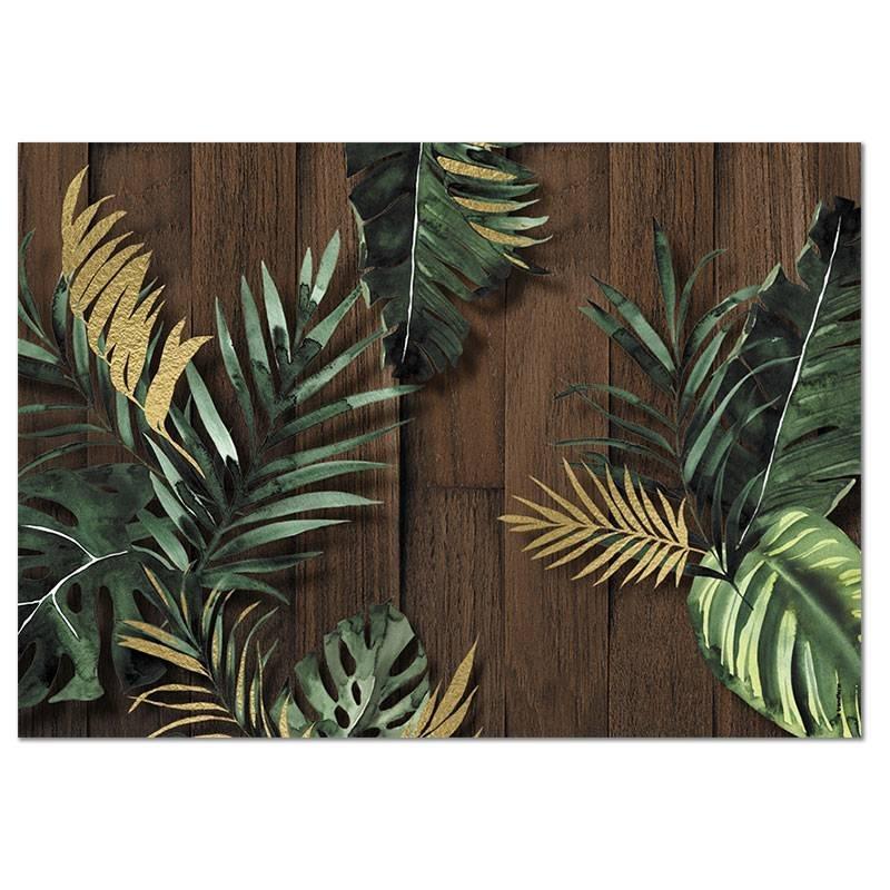 trendform Papiertischset TROPICAL GOLD 4 Sujets à 12 Blatt
