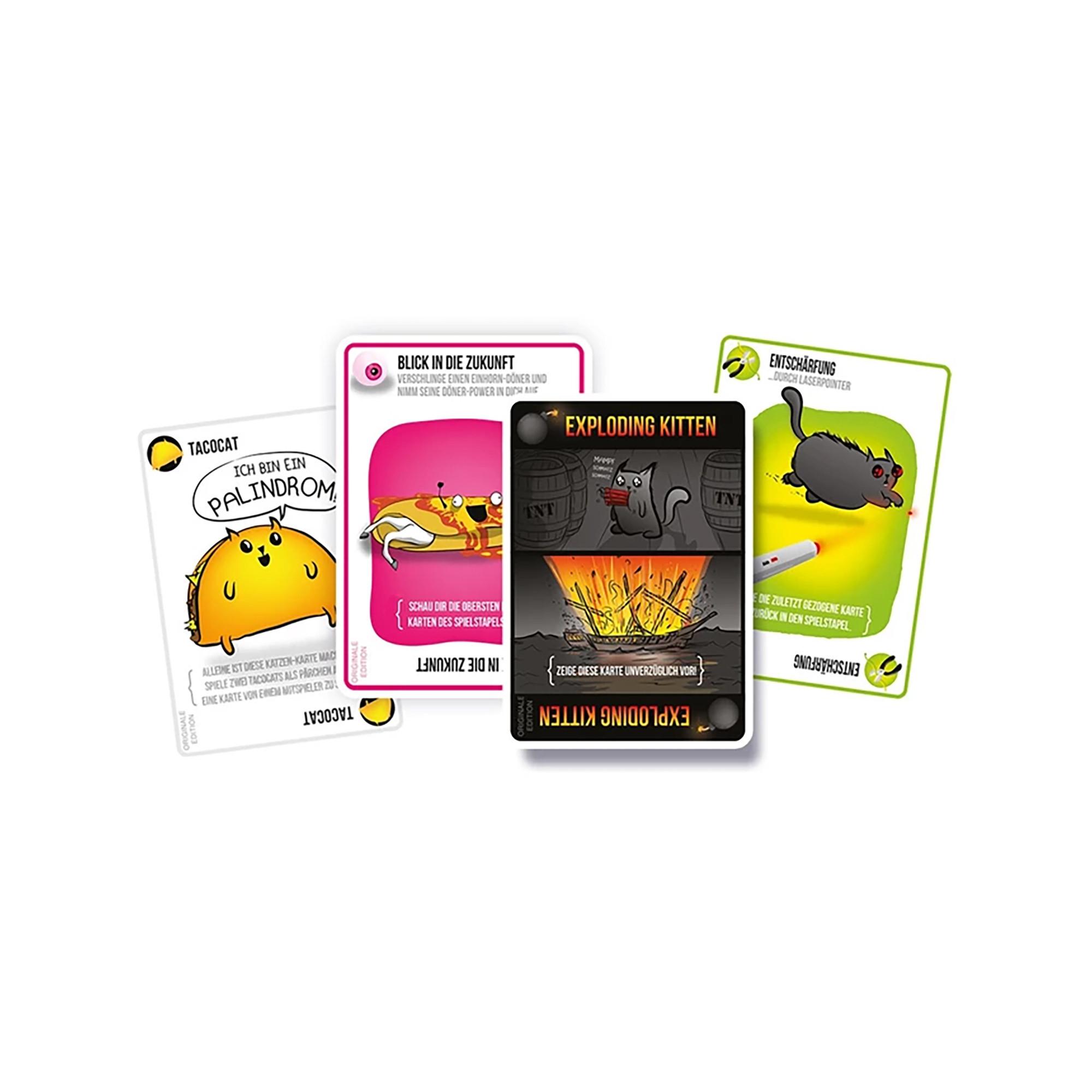 Asmodée Exploding Kittens, Deutsch