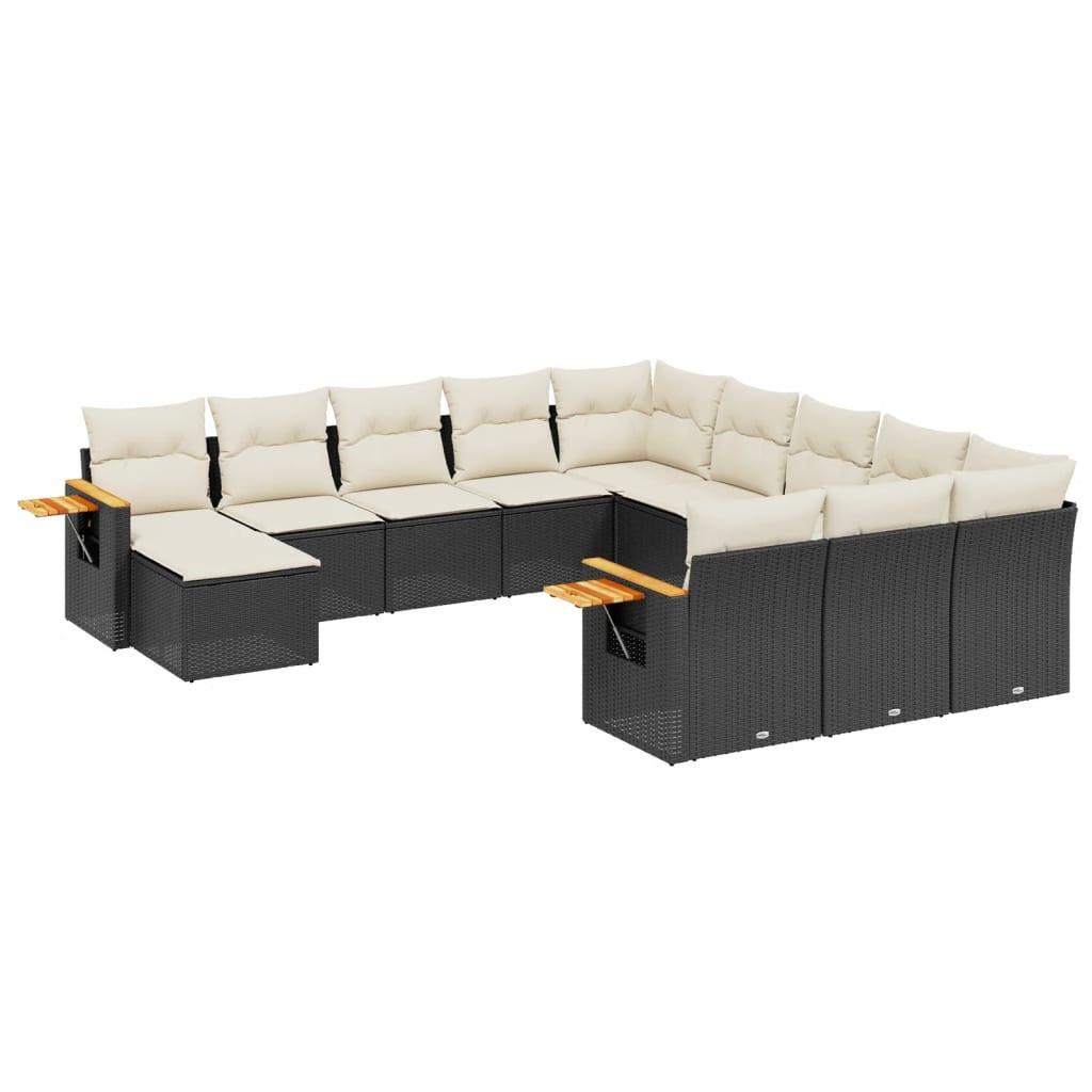 VidaXL Garten sofagarnitur poly-rattan