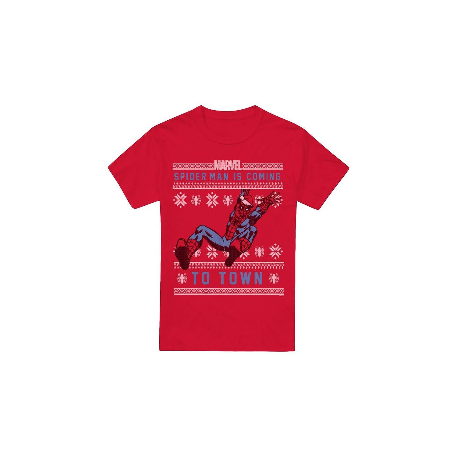 Spider-Man Is Coming To Town T-Shirt