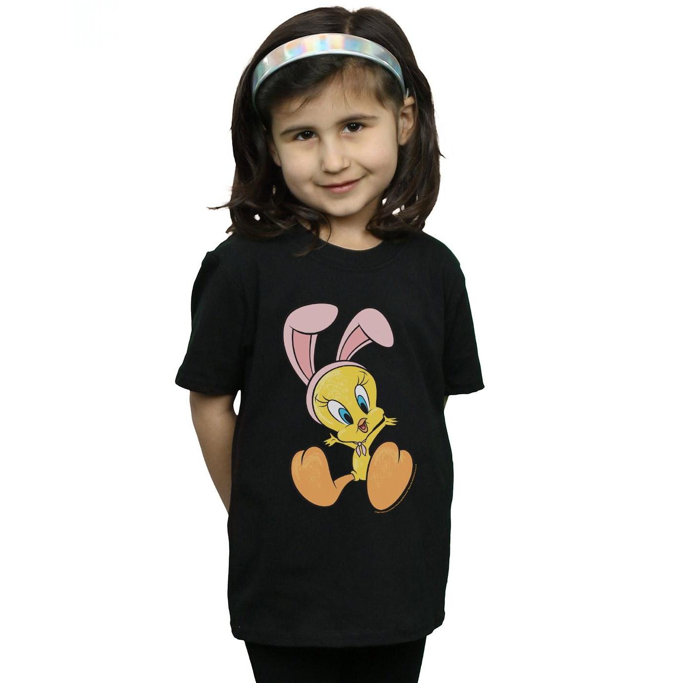 LOONEY TUNES Tweety Pie Bunny Ears TShirt