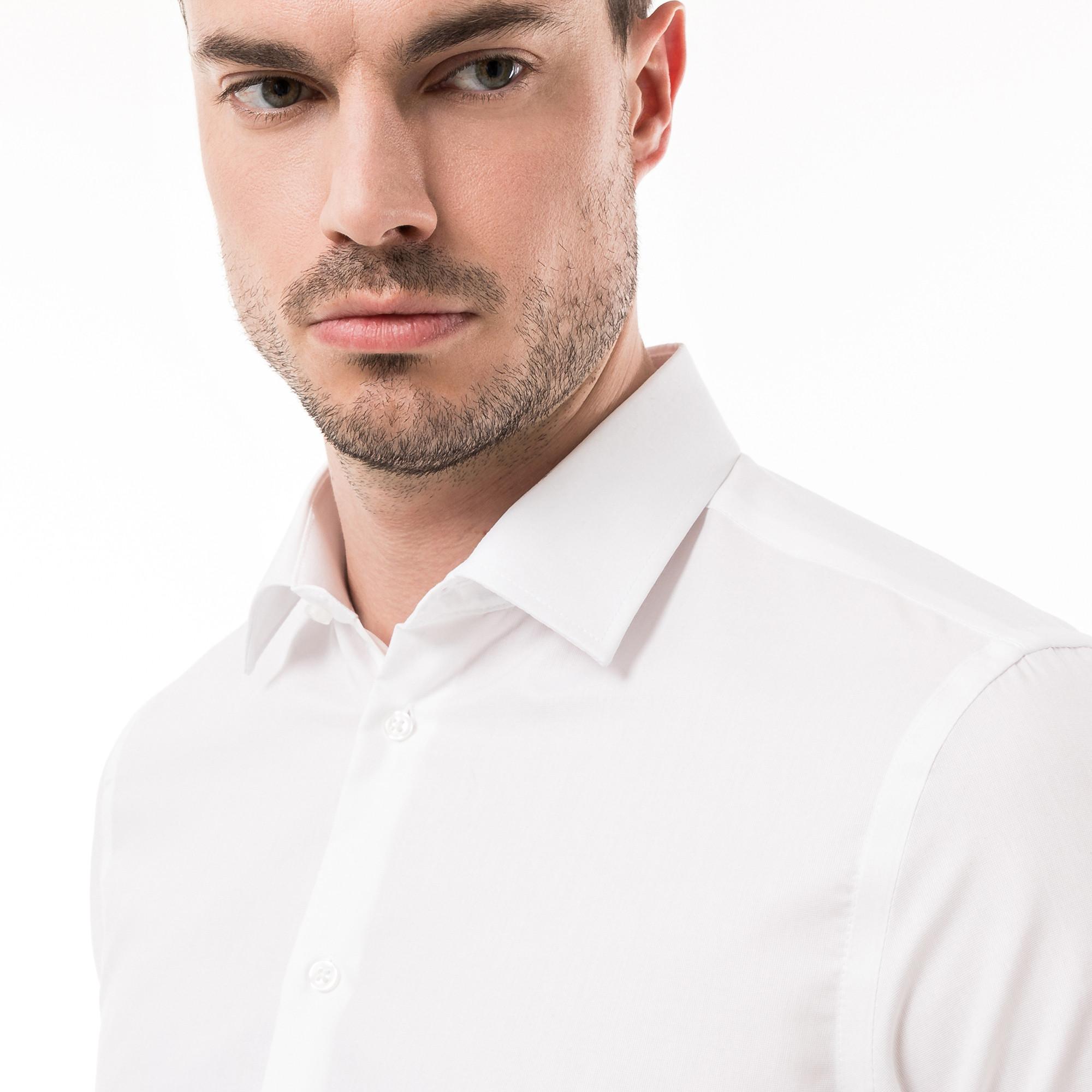 Manor Man Modern Fit Kurzarmhemd