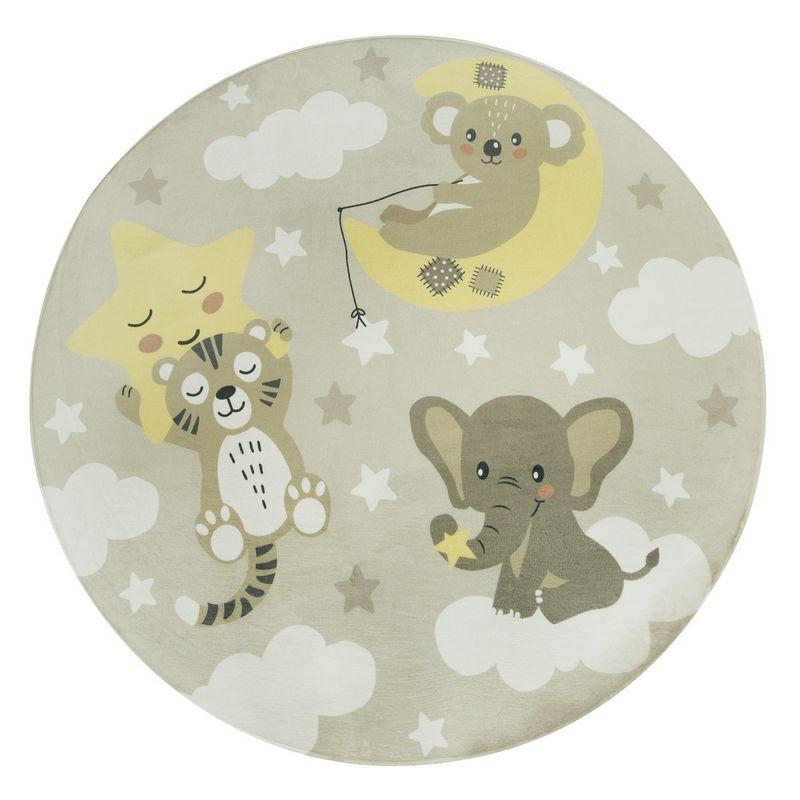Paco Home Kinderteppich Teppich Stern Wolke Tiger Elefant