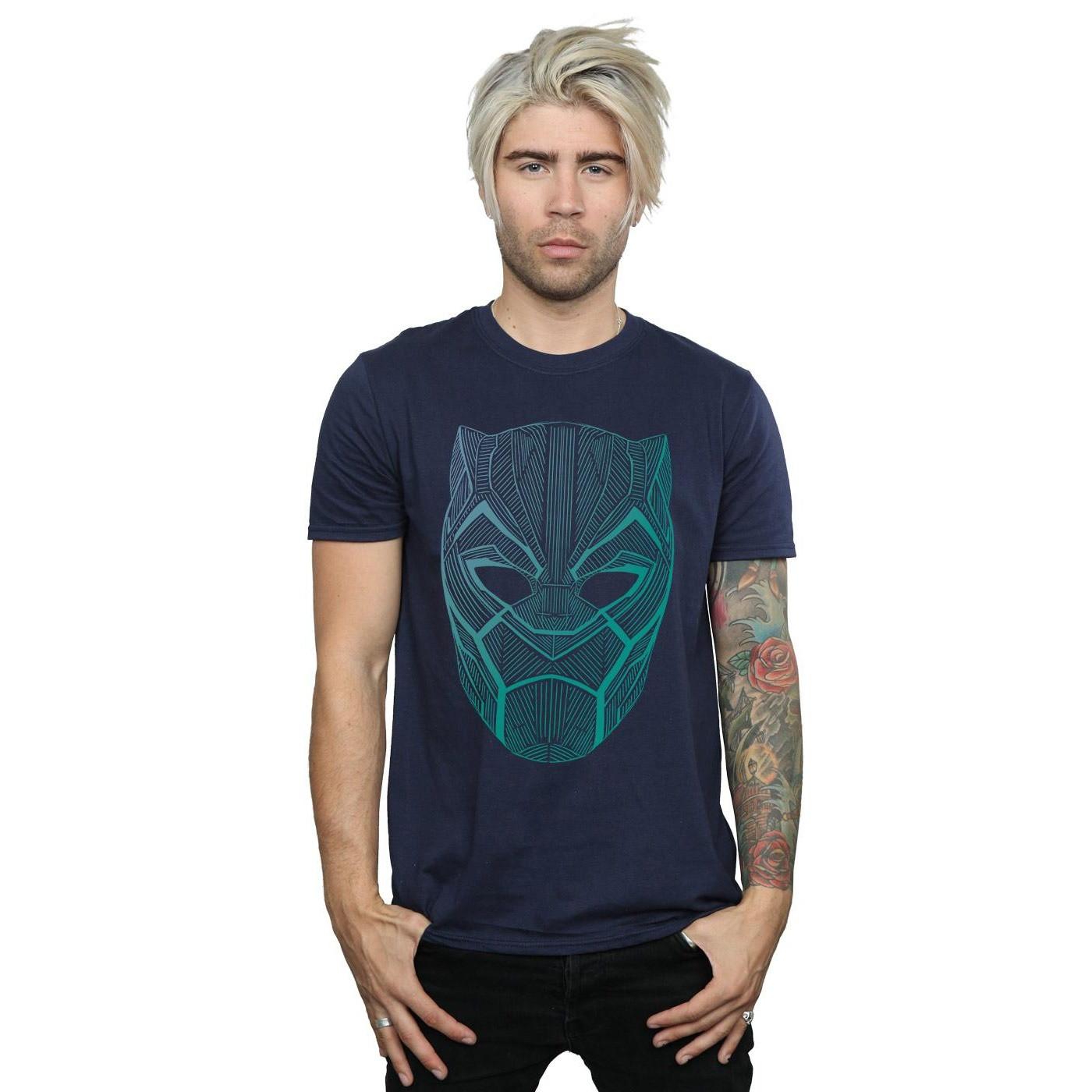 MARVEL Black Panther Mask T-Shirt
