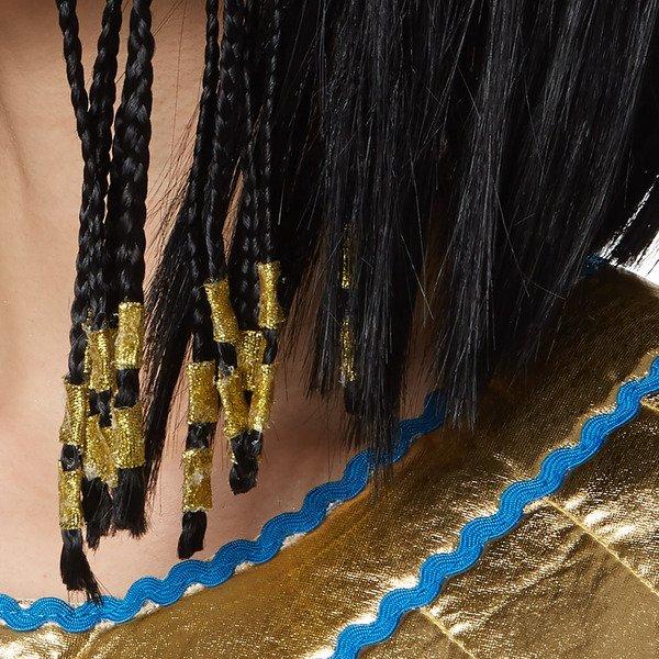 Tectake Perücke Kleopatra kurz