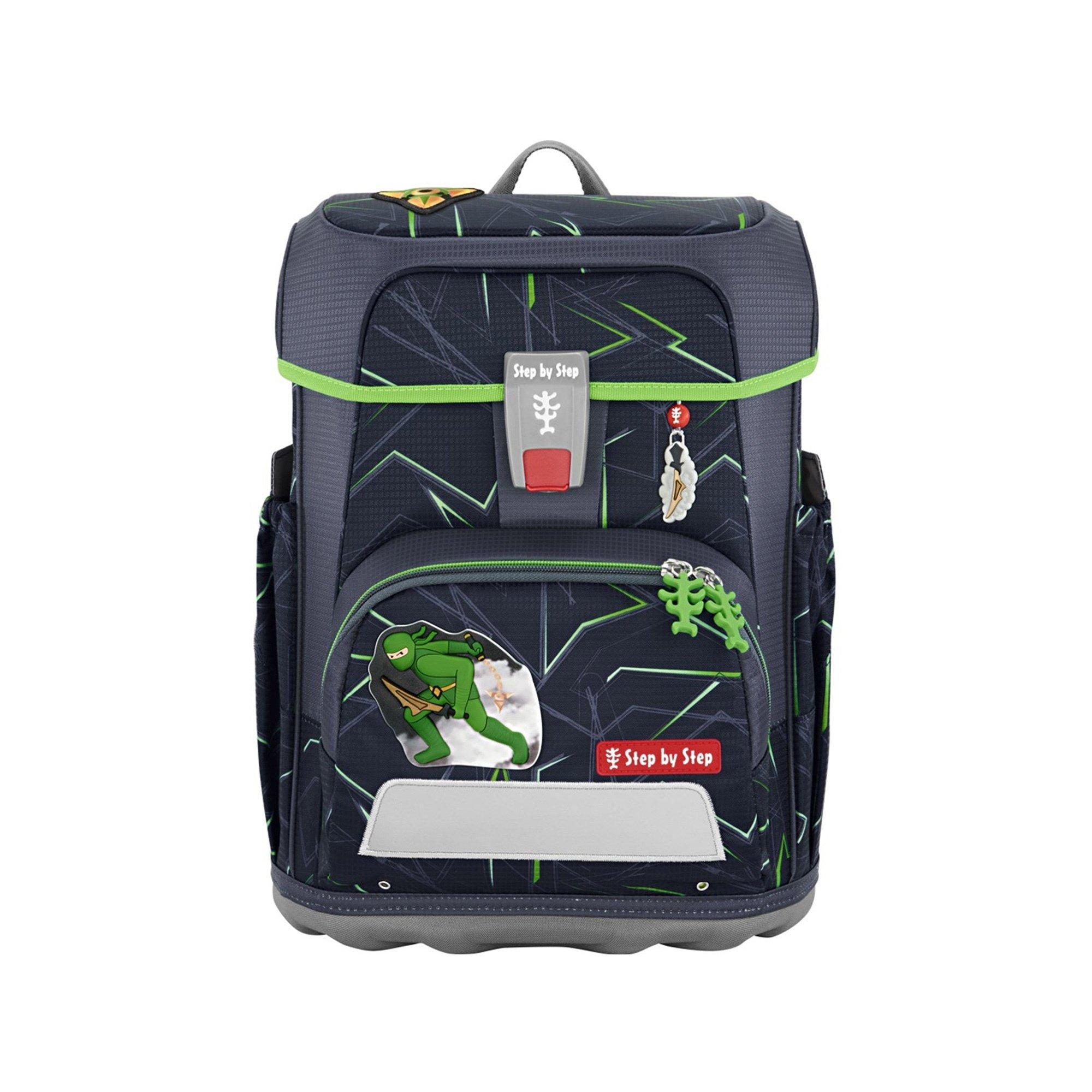 Step by Step Schulrucksack-Set, 6-teilig Ninja Kimo