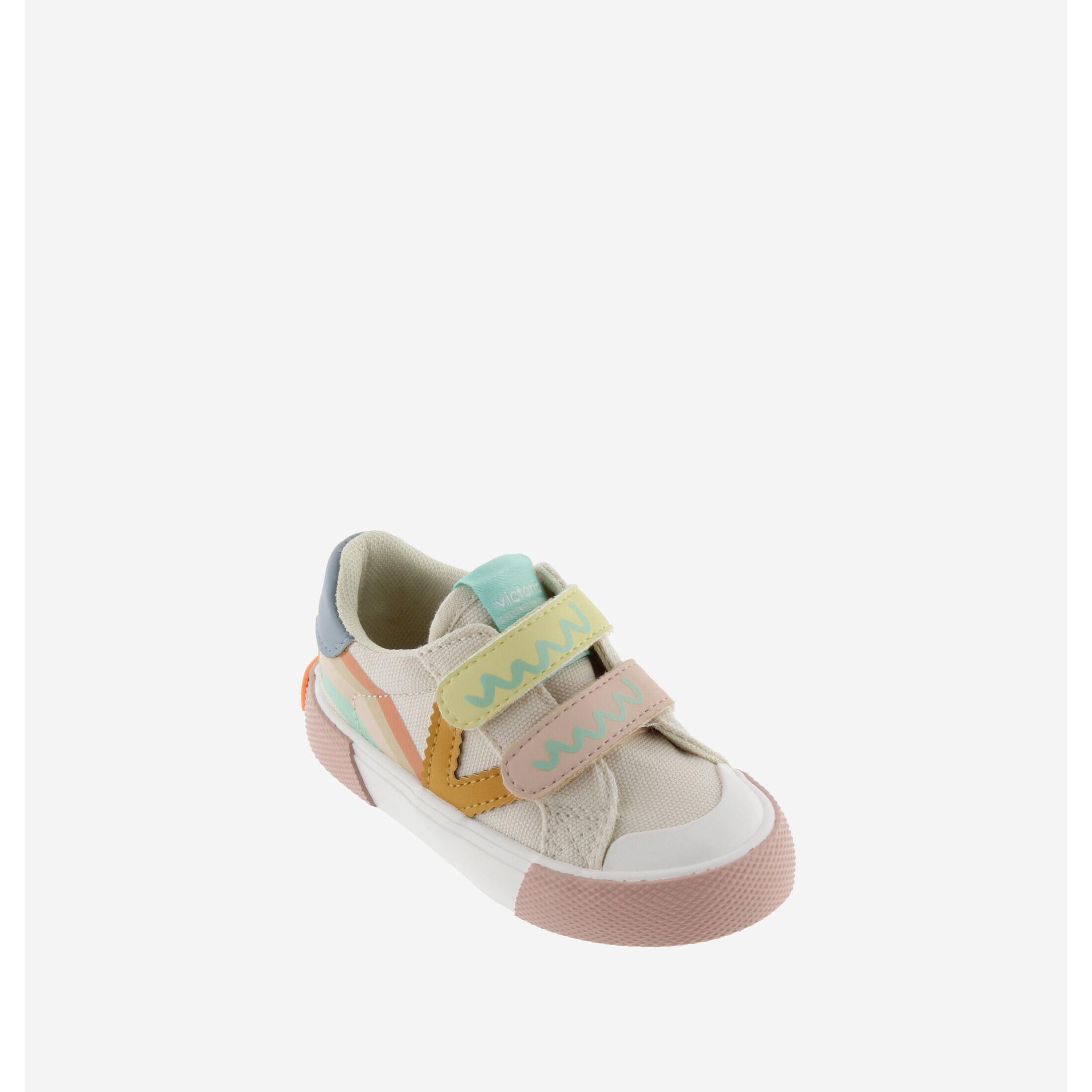 Victoria sneakers mit klettverschlussdruck für kinder tribu