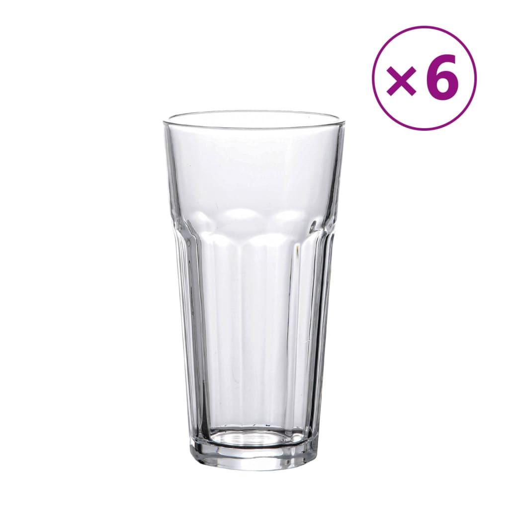 VidaXL Bierglas glas