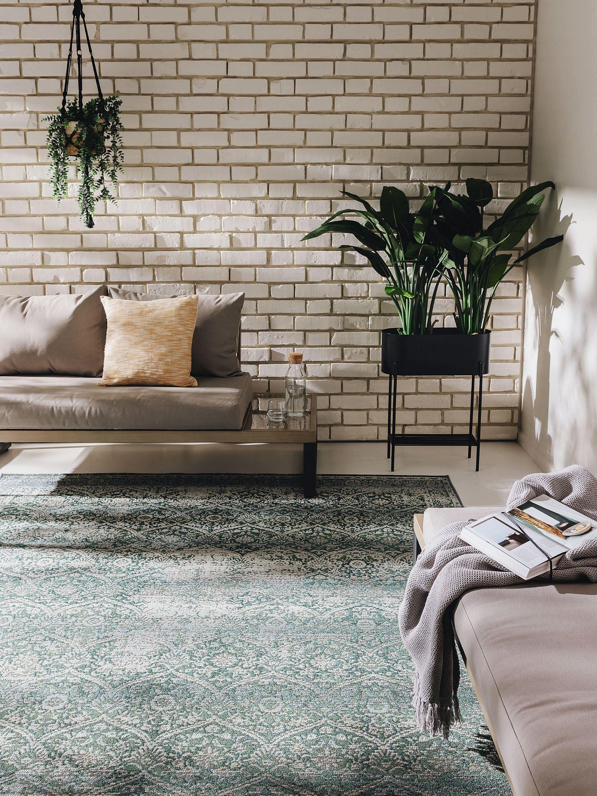 Benuta In- & Outdoor-Teppich Artis Grün