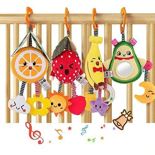 Activity-board Babyspielzeug 6 Monate Soft Rassel Kinderbett Kinderwagen Kinderwagen Spielzeug