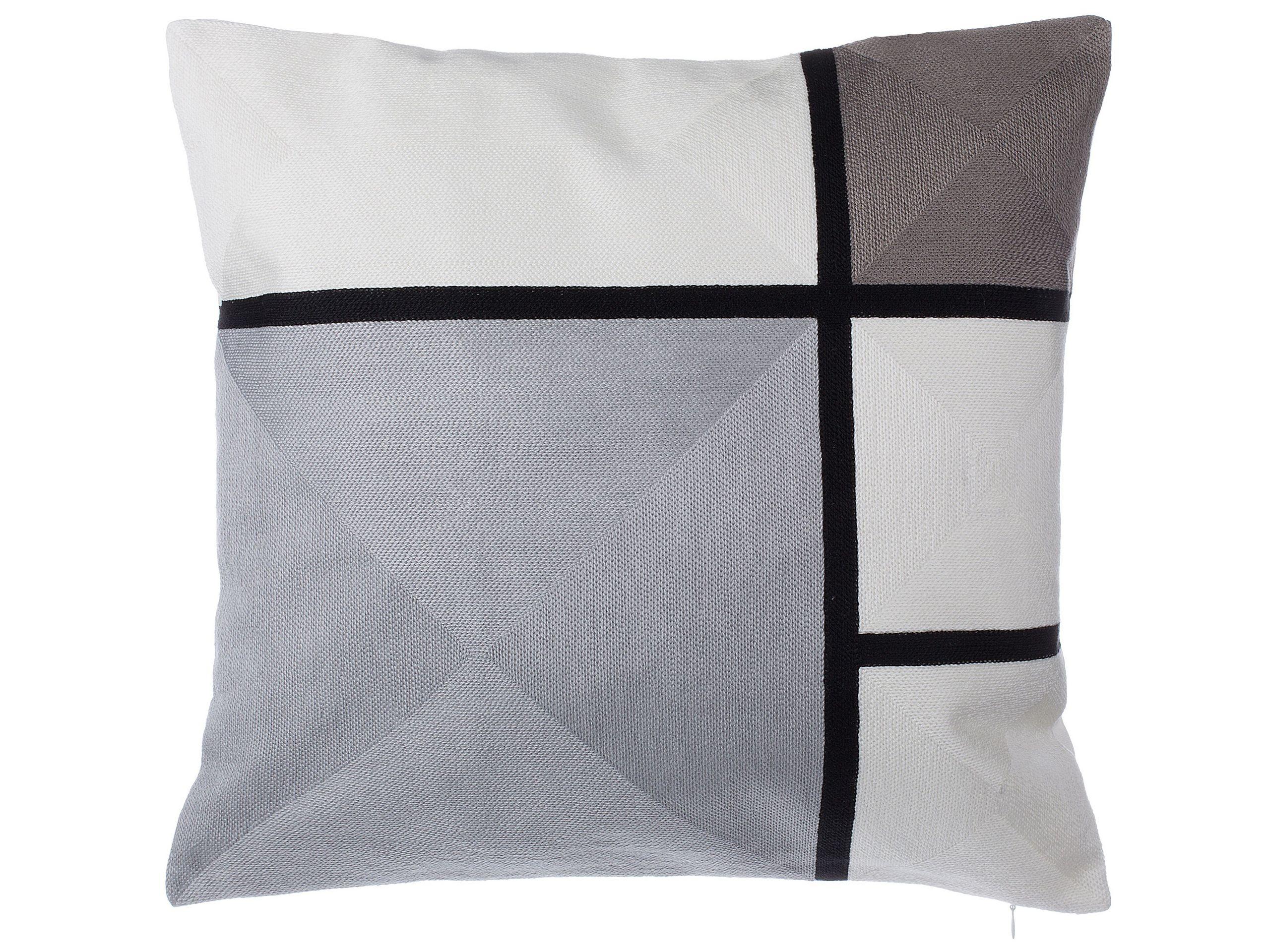 Beliani Dekokissen 2er Set aus Baumwolle Modern WEDELIA