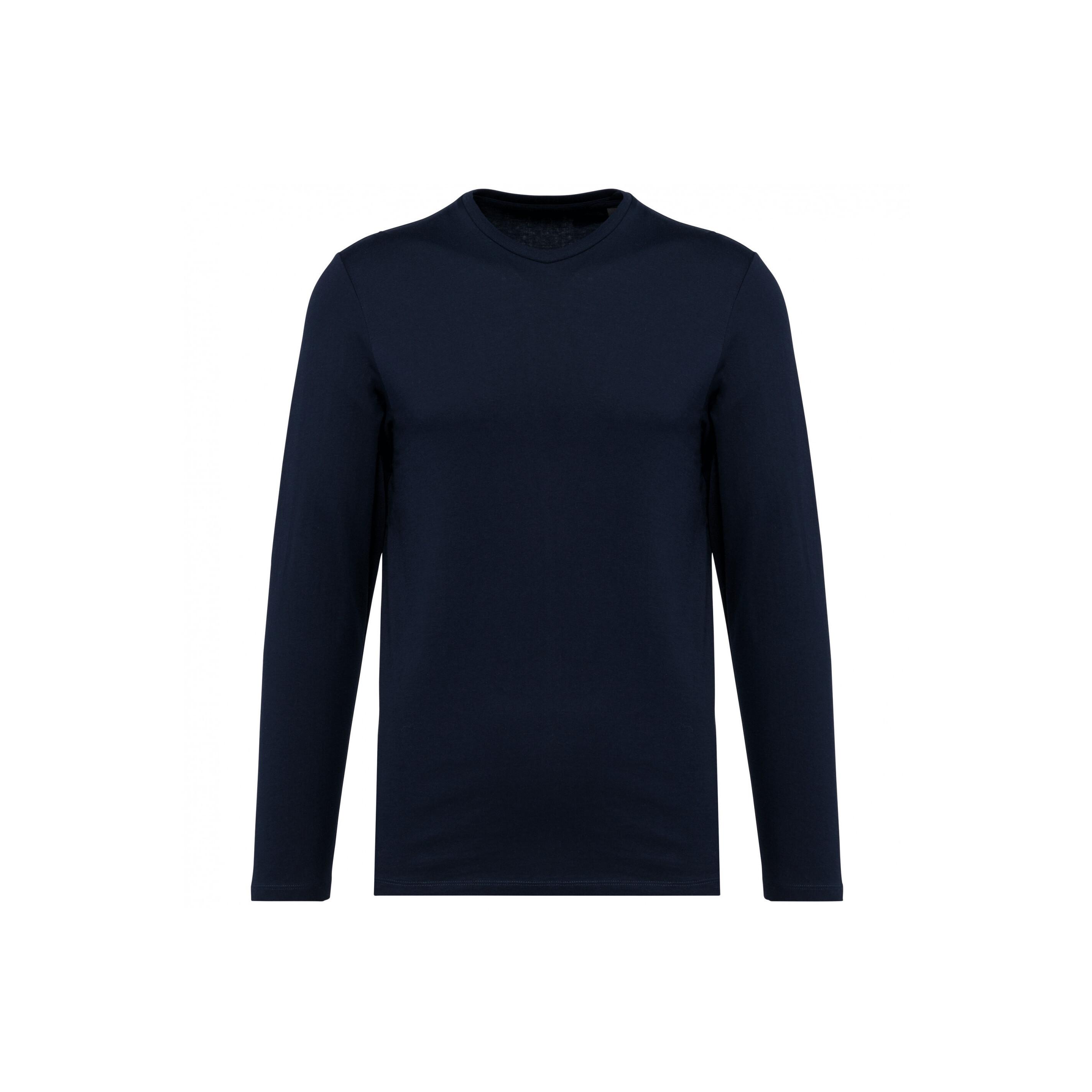 Kariban Supima Langarm Rundhals T-Shirt
