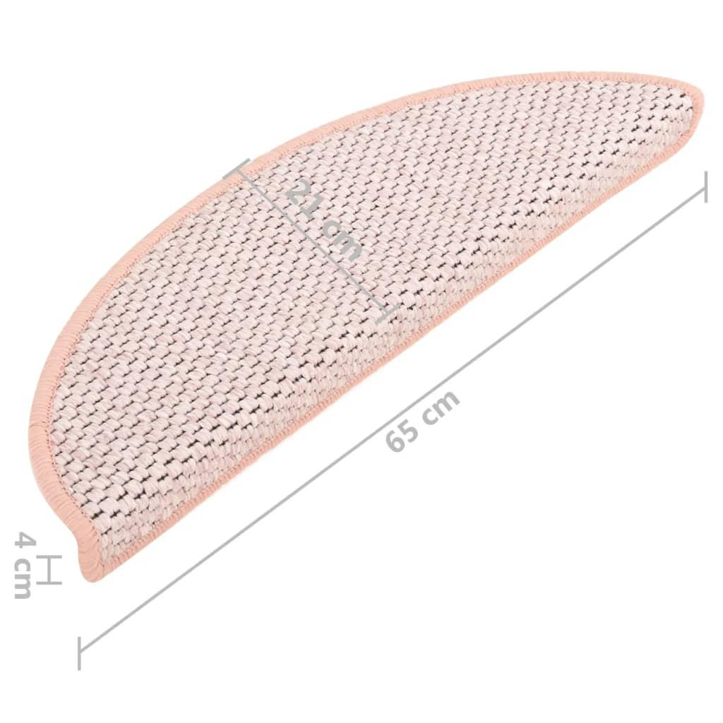 VidaXL Treppenmatten selbstklebend 15 stk. gewebe