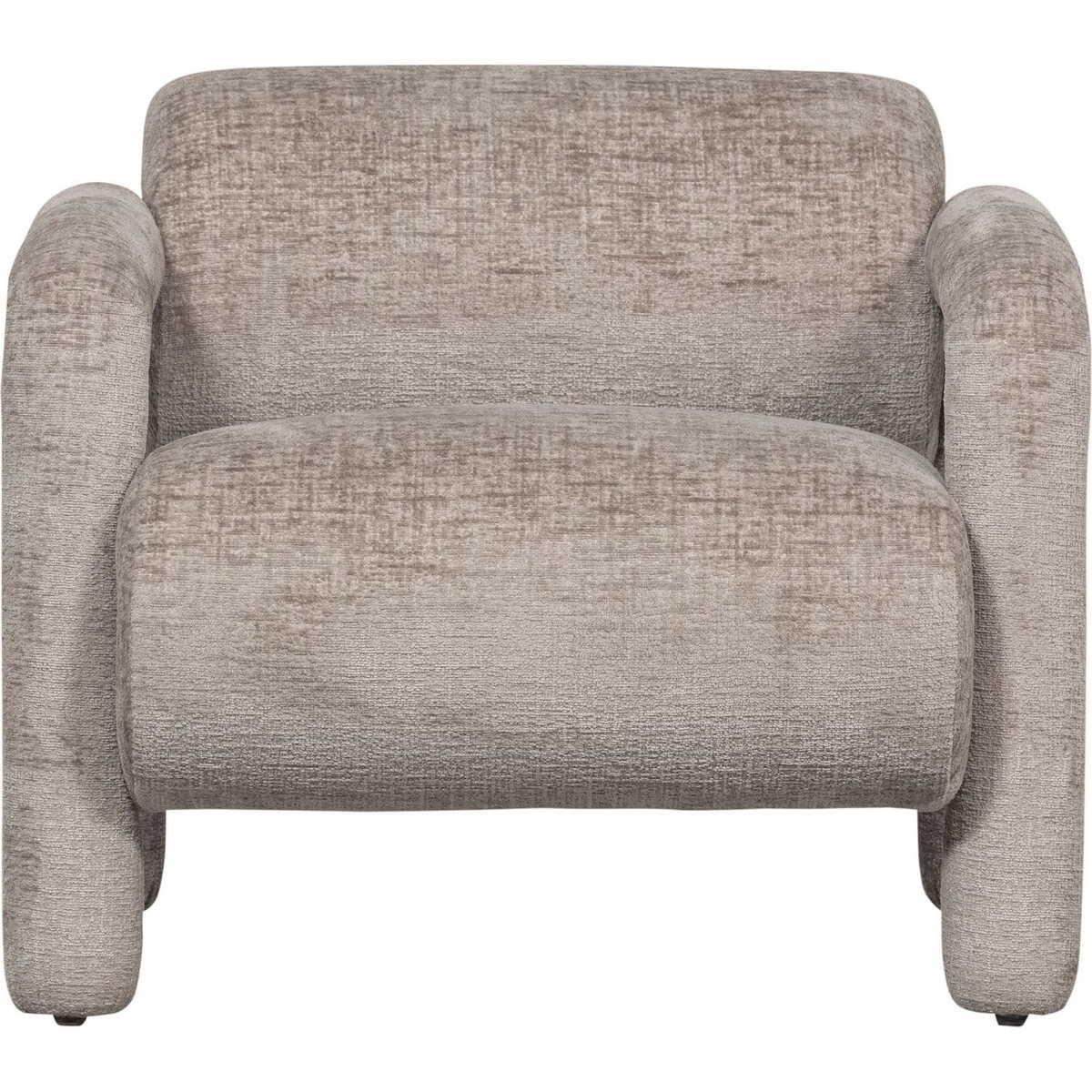 mutoni Sessel Lenny Chunky Velvet sand