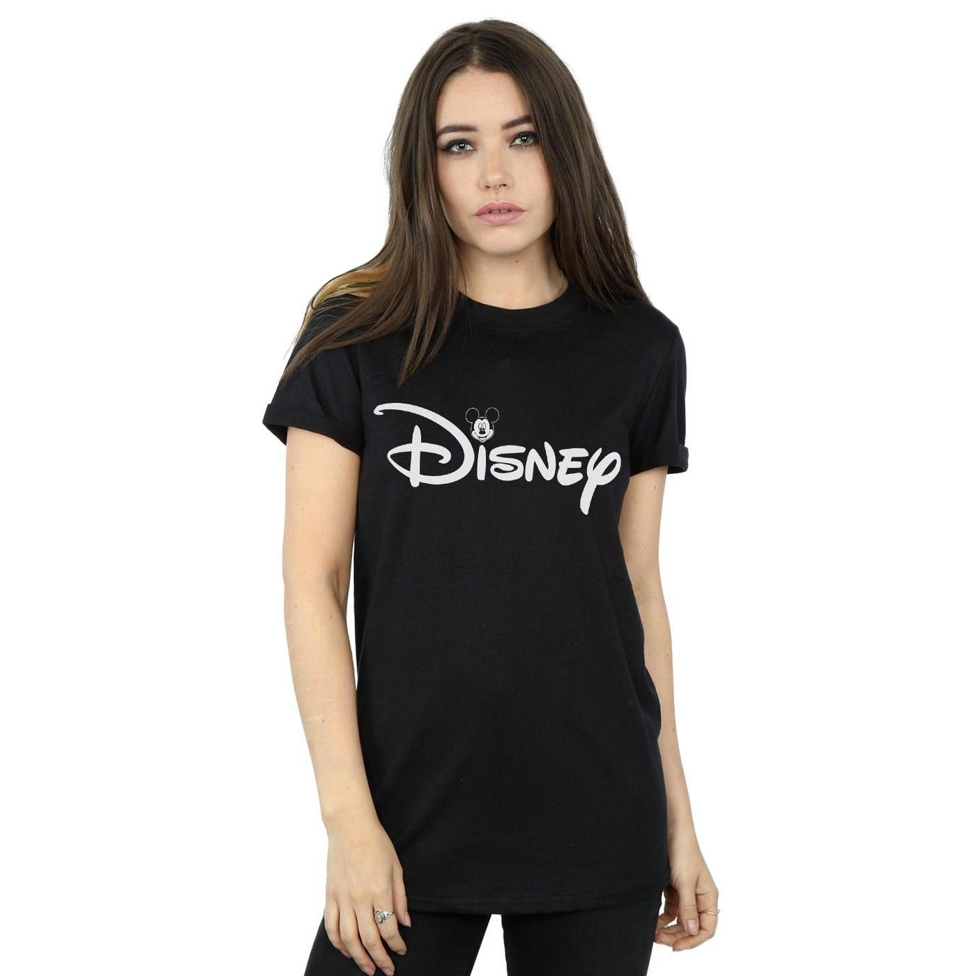 Disney Logo Print T-Shirt