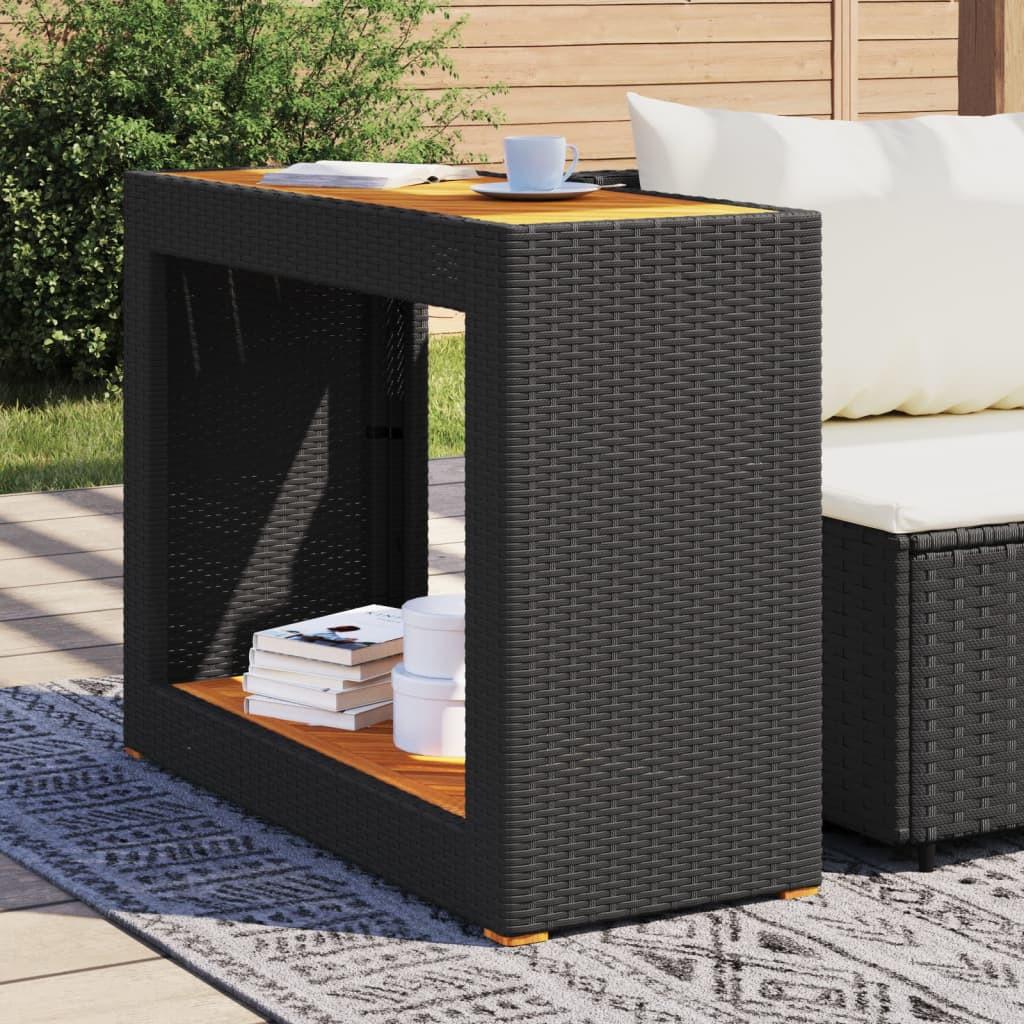 VidaXL Garten beistelltisch poly-rattan