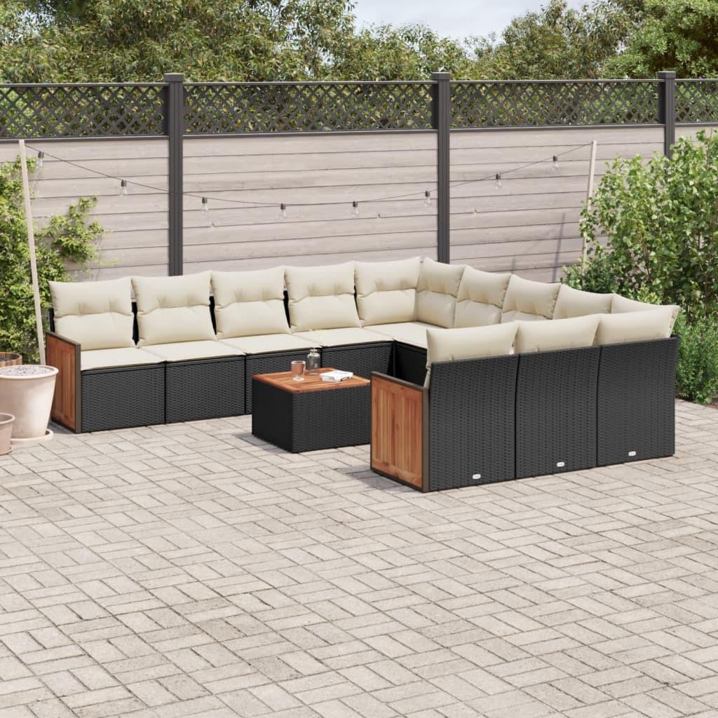 VidaXL Garten sofagarnitur poly-rattan