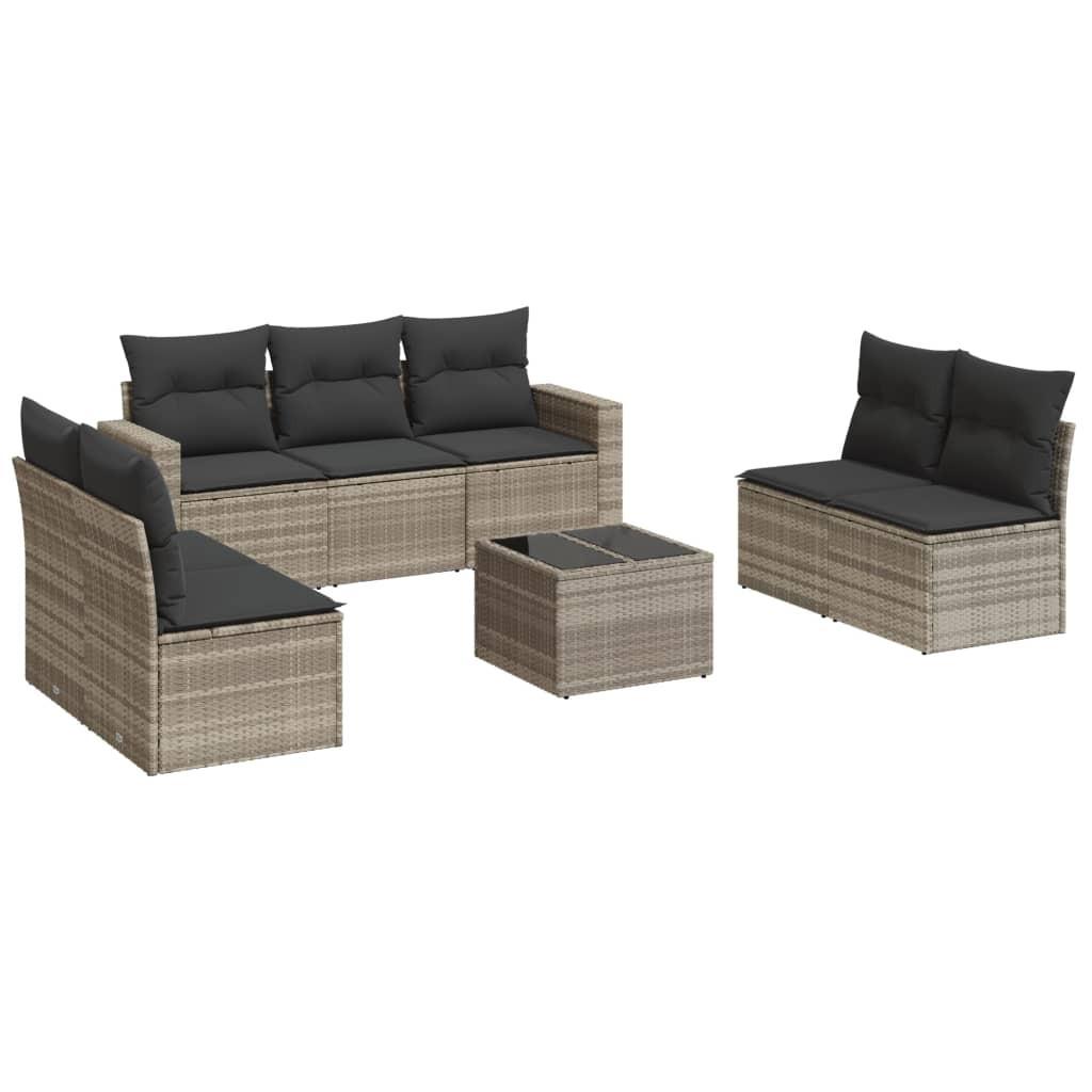 VidaXL Garten sofagarnitur poly-rattan