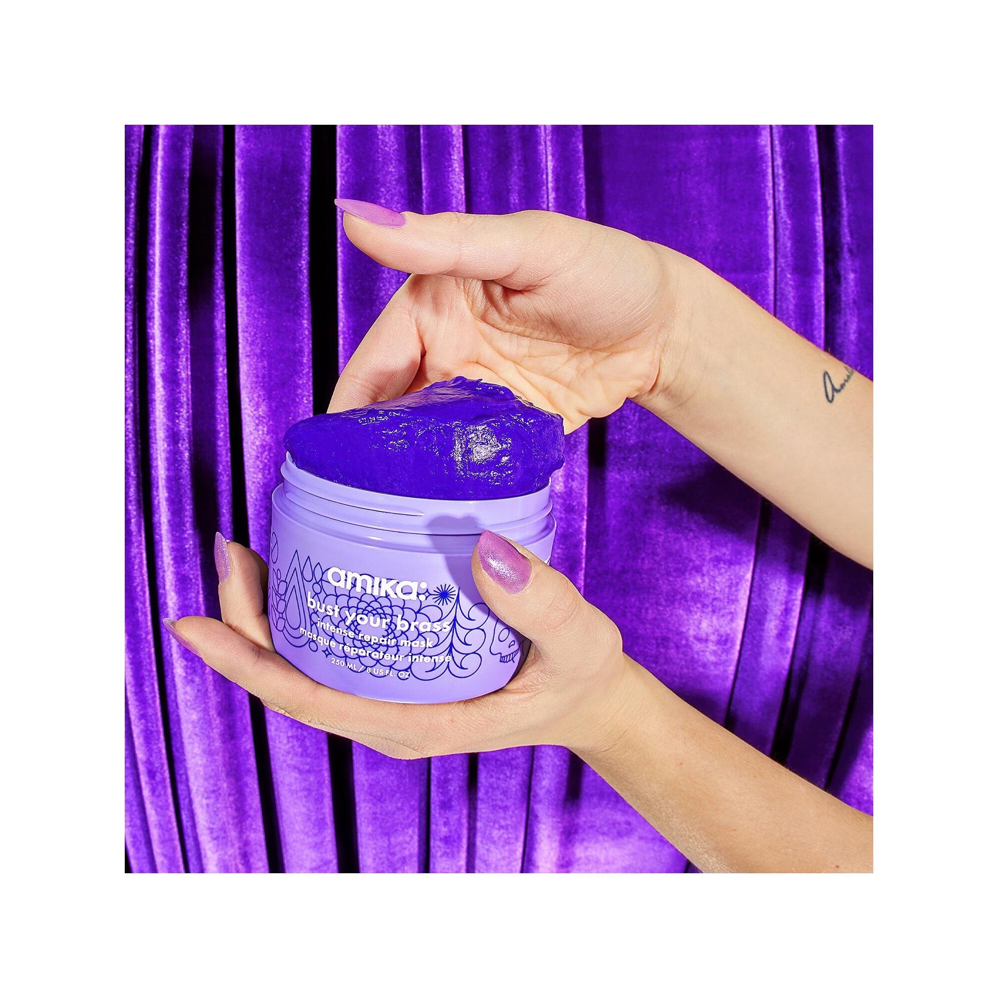 amika Bust Your Brass Blond Polaire - Intensiv-Reparaturmaske