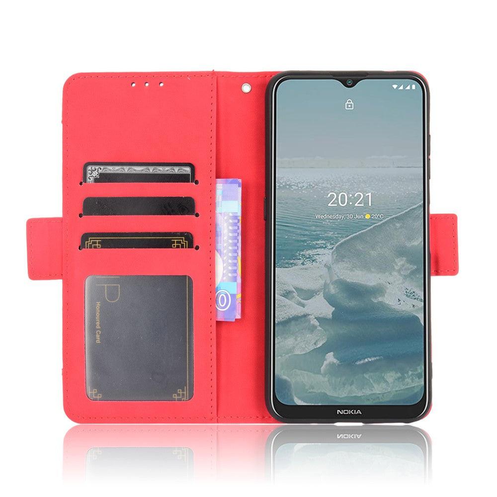 Cover-Discount Nokia G10 / G20 - Etui Mit Vielen Kartenfächer