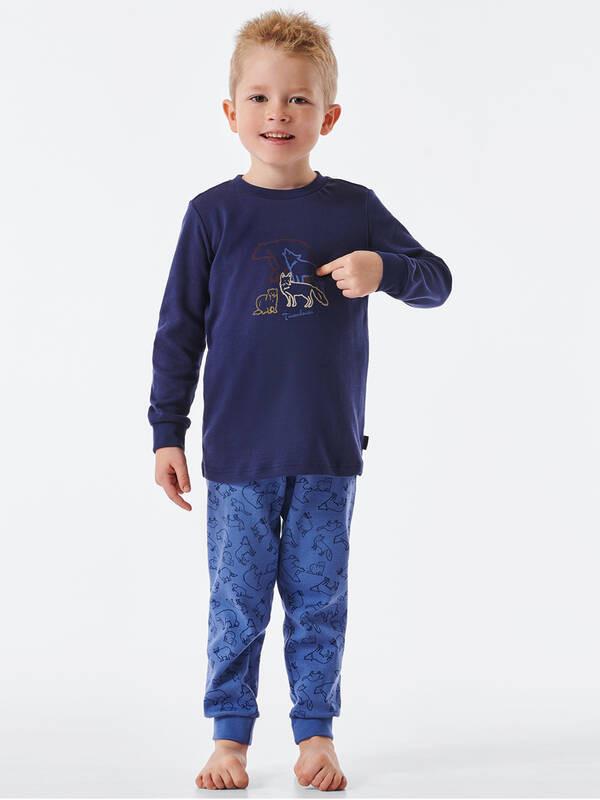Schiesser Boys Bündchen Pyjama