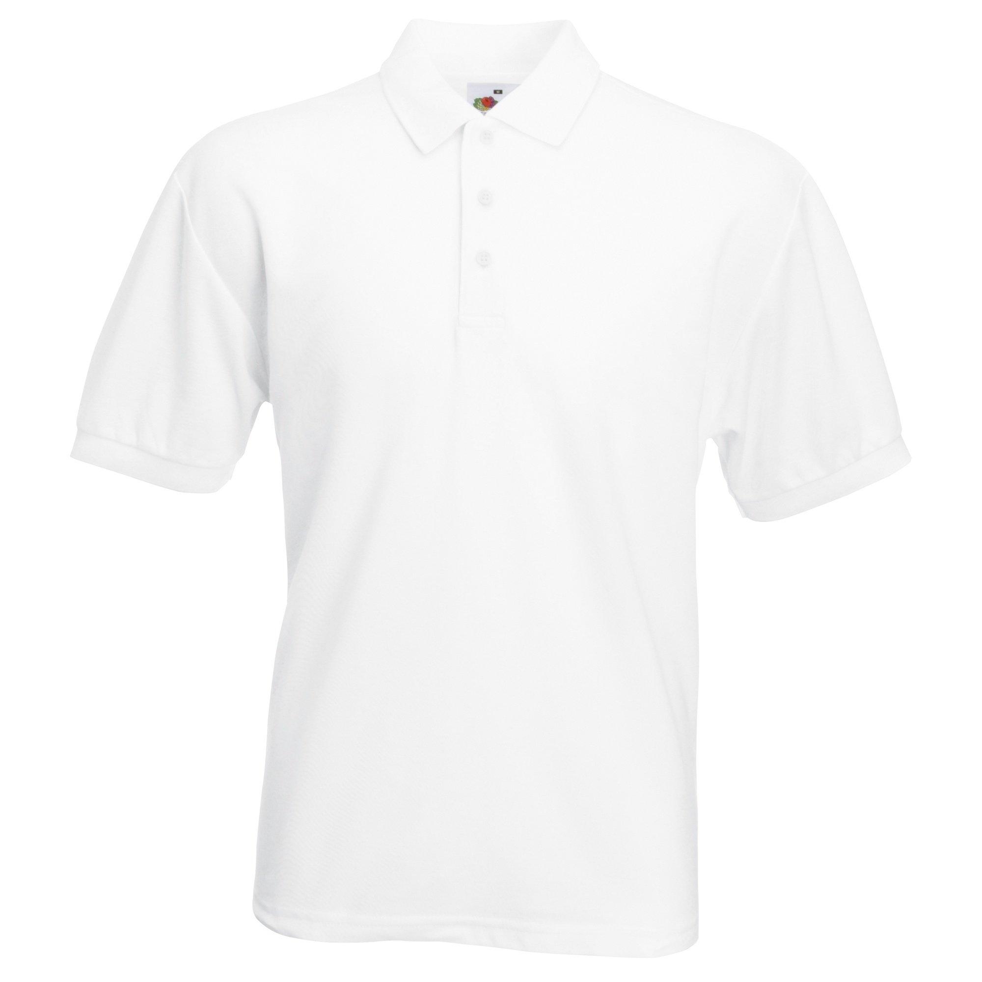 Fruit of the Loom 6535 Piqué Kurzarm Poloshirt