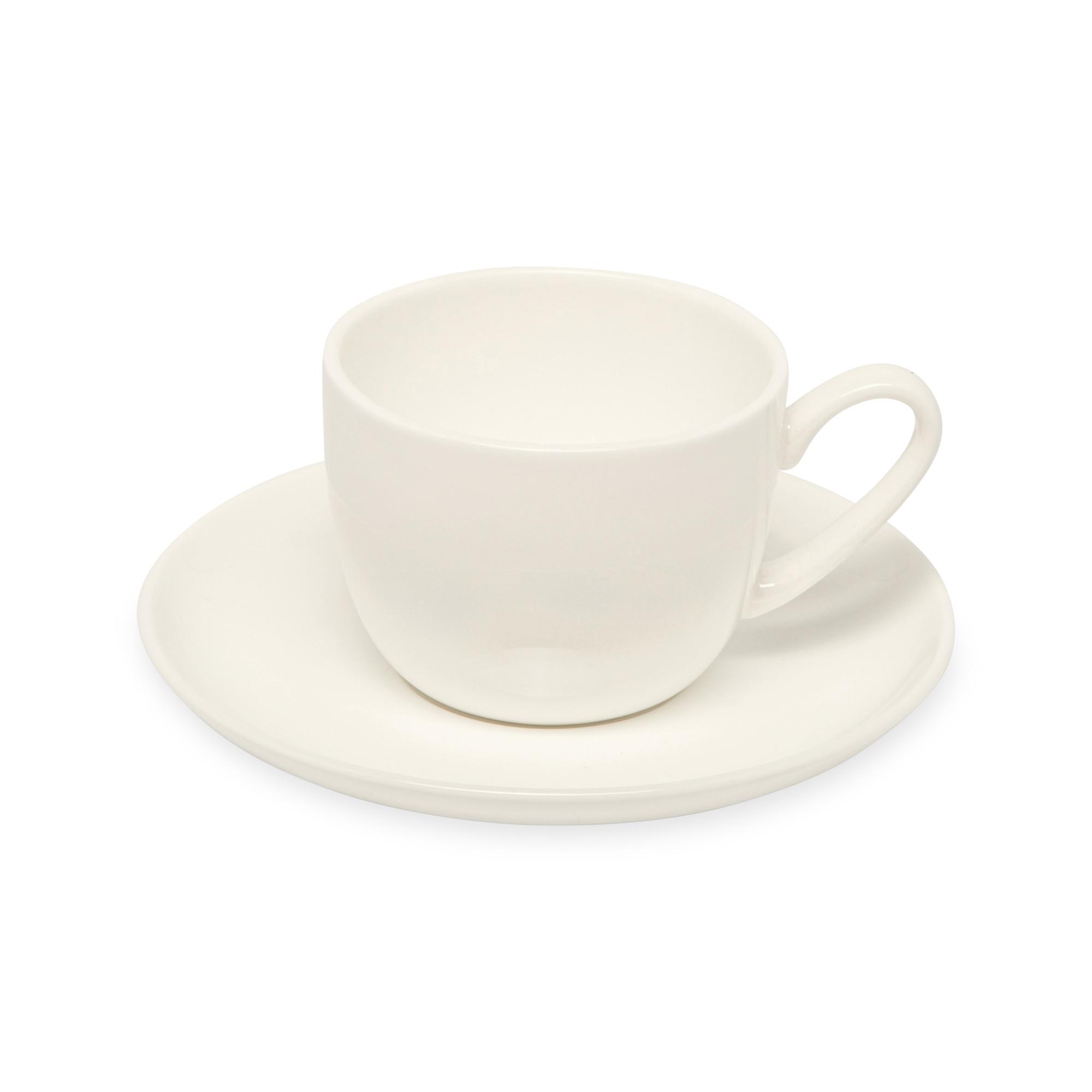 Manor Espressotasse mit Untertasse Pearl