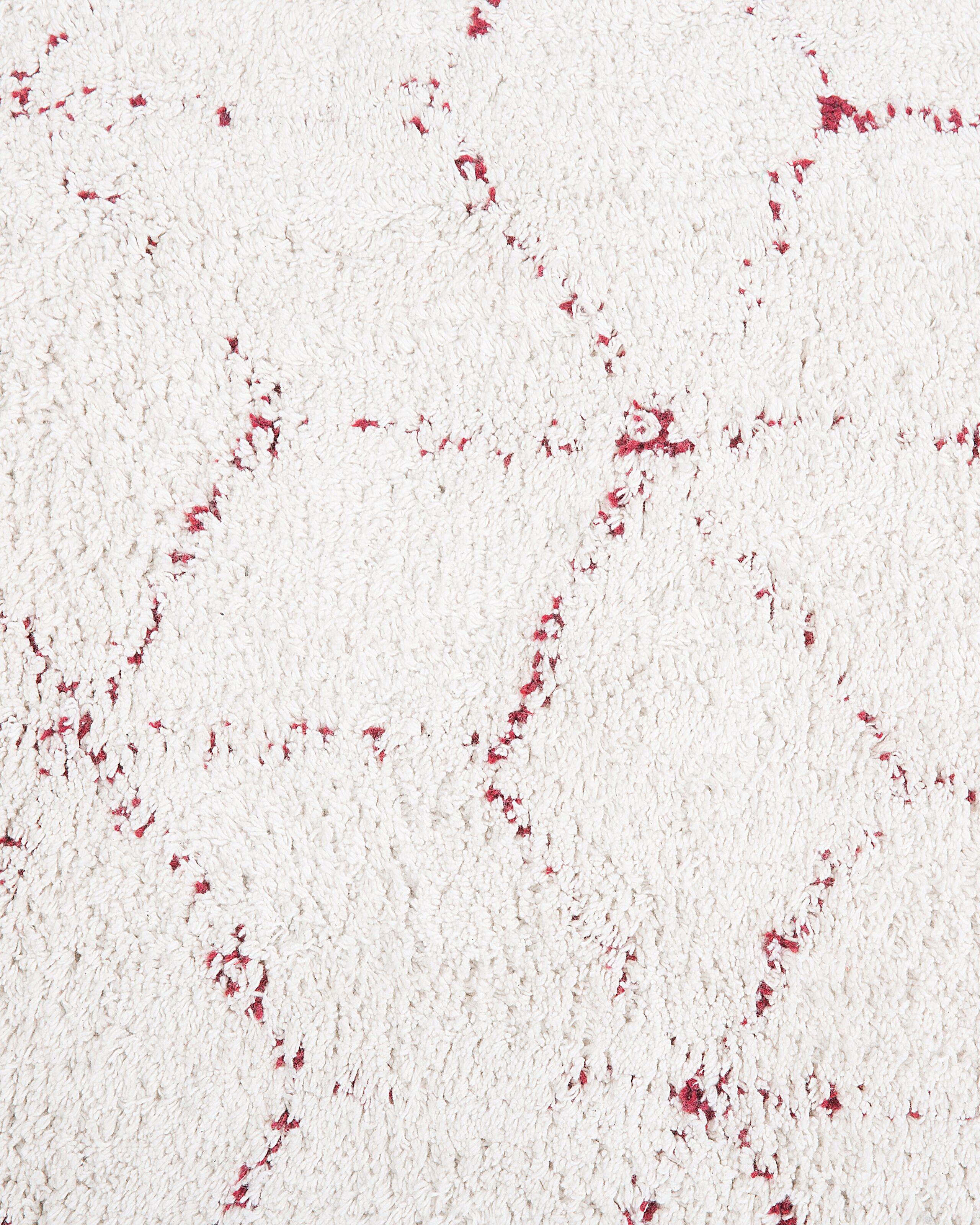 Beliani Teppich aus Baumwolle Skandinavisch SAKARYA