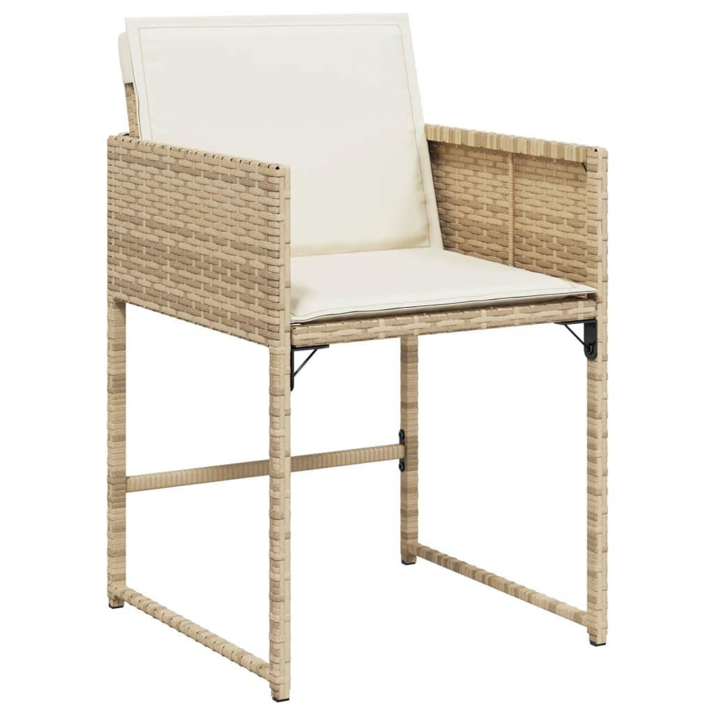 VidaXL Garten essgruppe poly-rattan