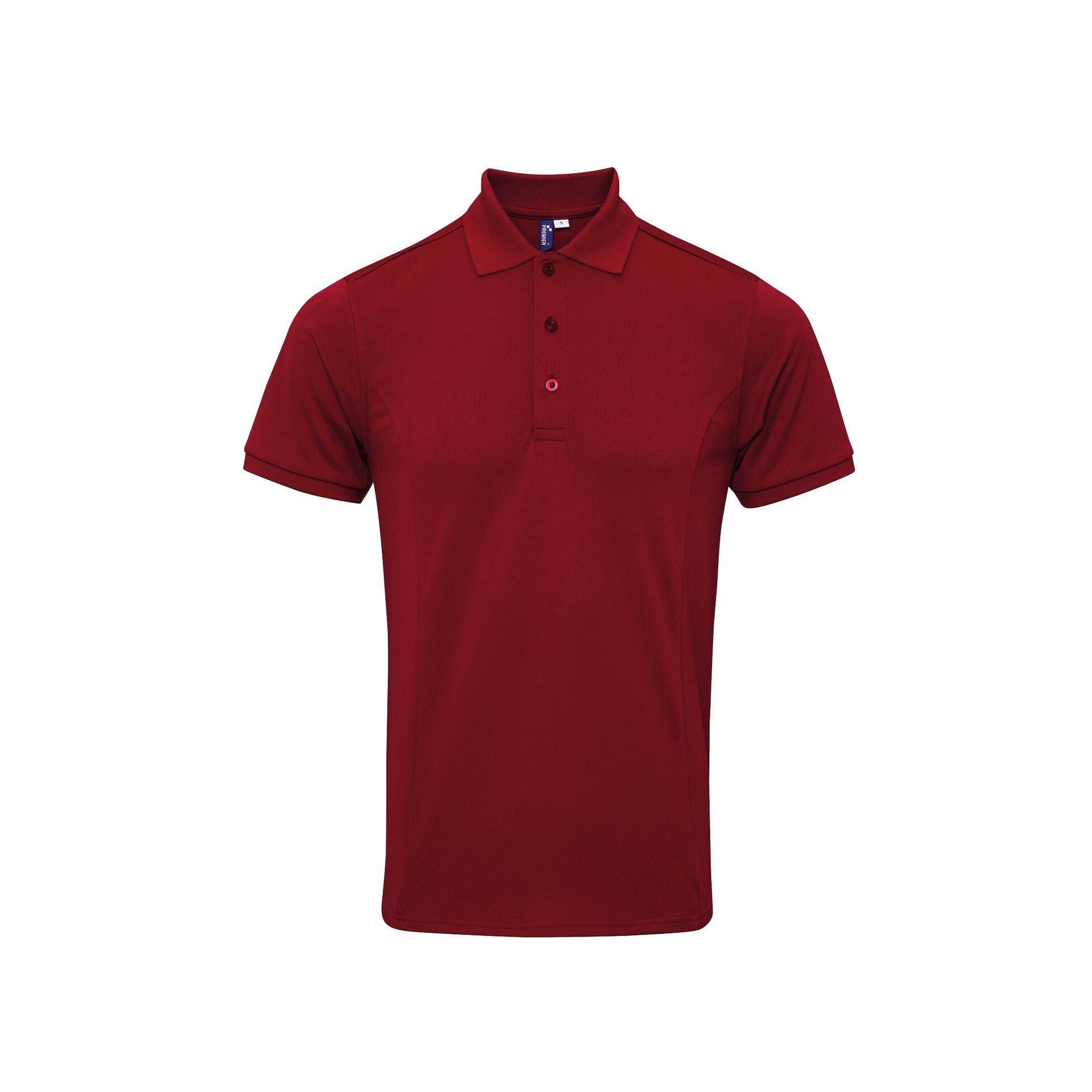 PREMIER Coolchecker Piqué Poloshirt mit CoolPlus