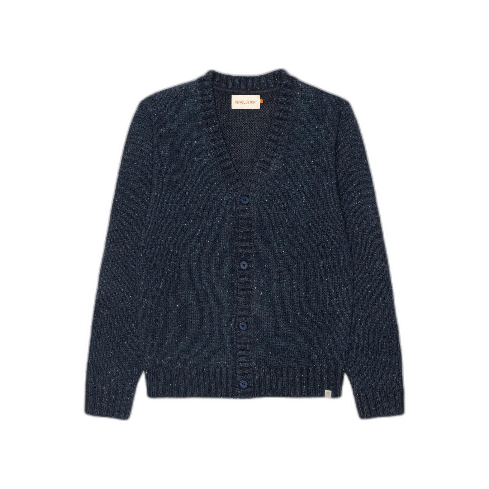 Revolution strickjacke aus nope-garn