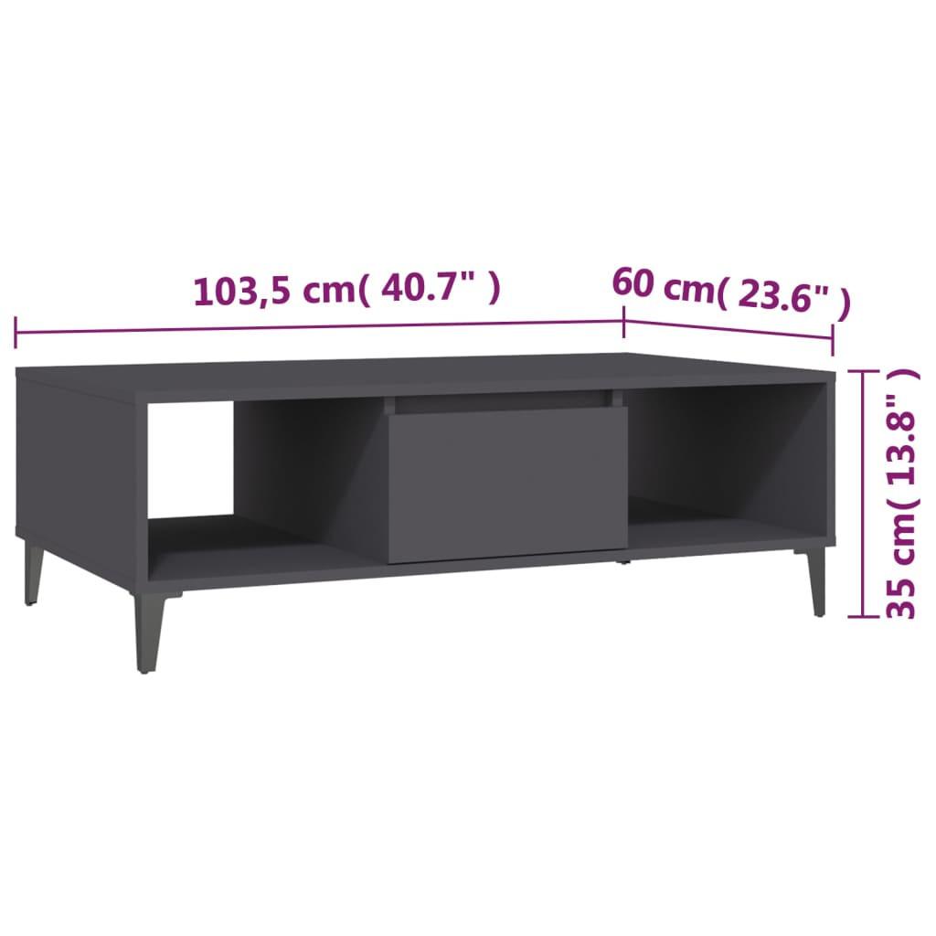 VidaXL Couchtisch holzwerkstoff