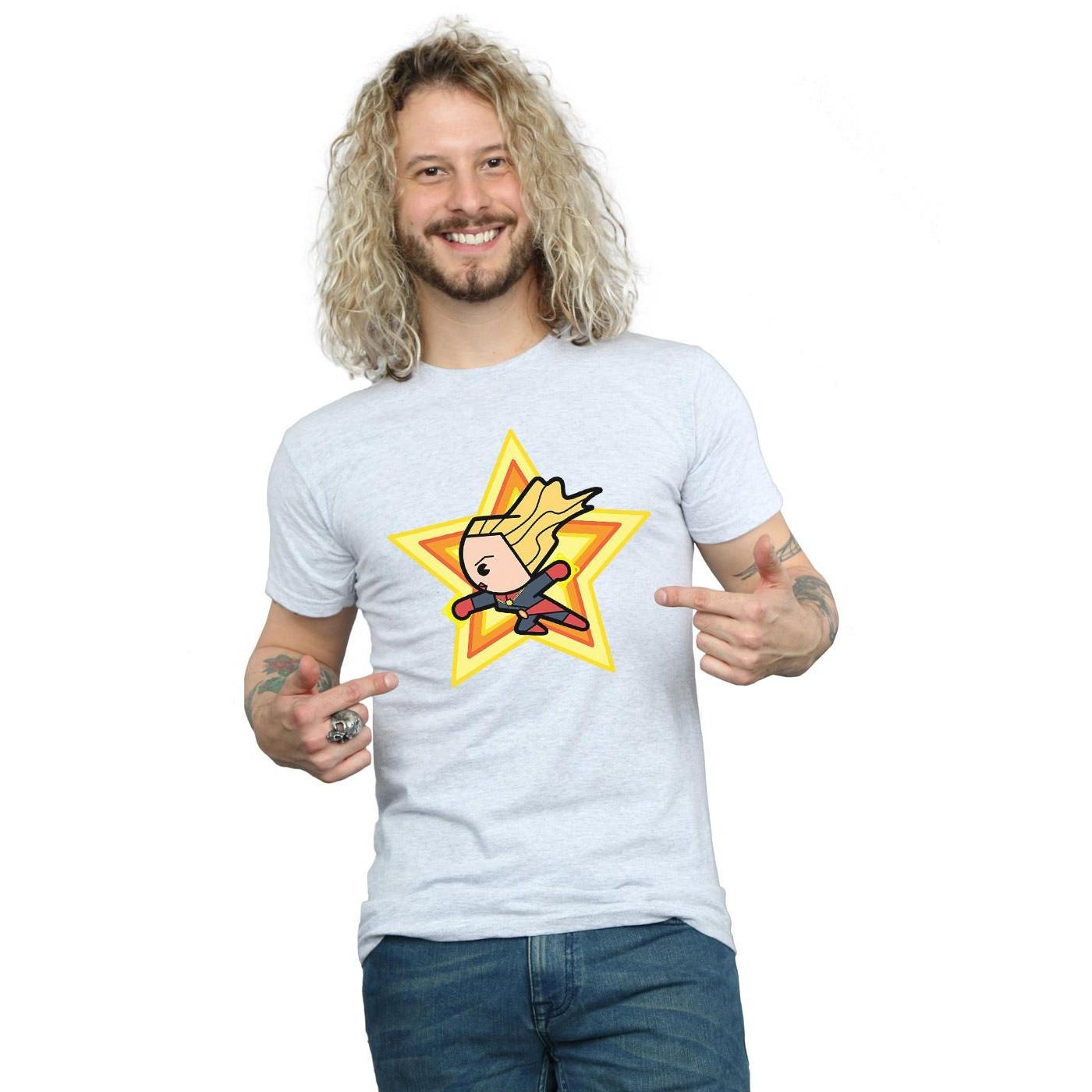 MARVEL Captain Chibi Star T-Shirt