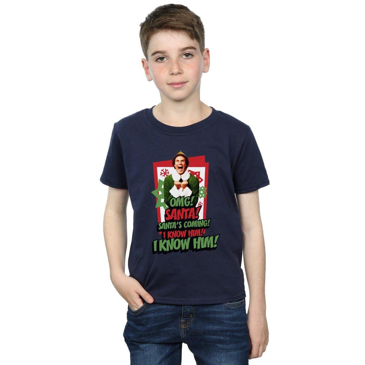 Elf OMG Santa TShirt