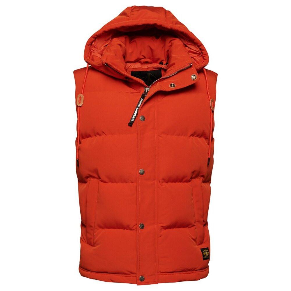 Superdry daunenweste it kapuze everest
