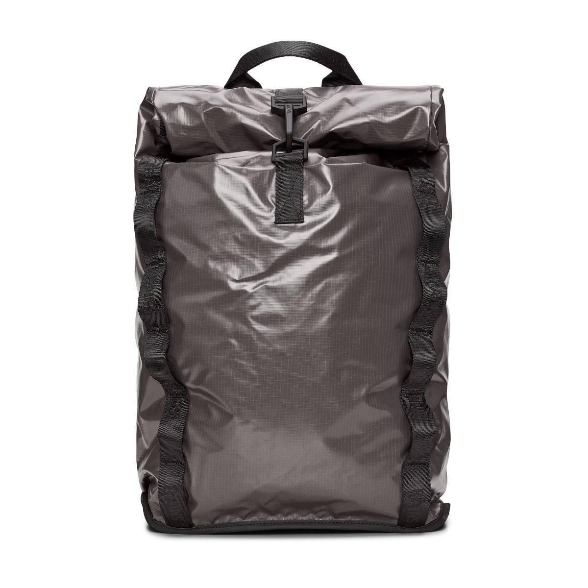 RAINS Sibu Rolltop Rucksack W3 Grau