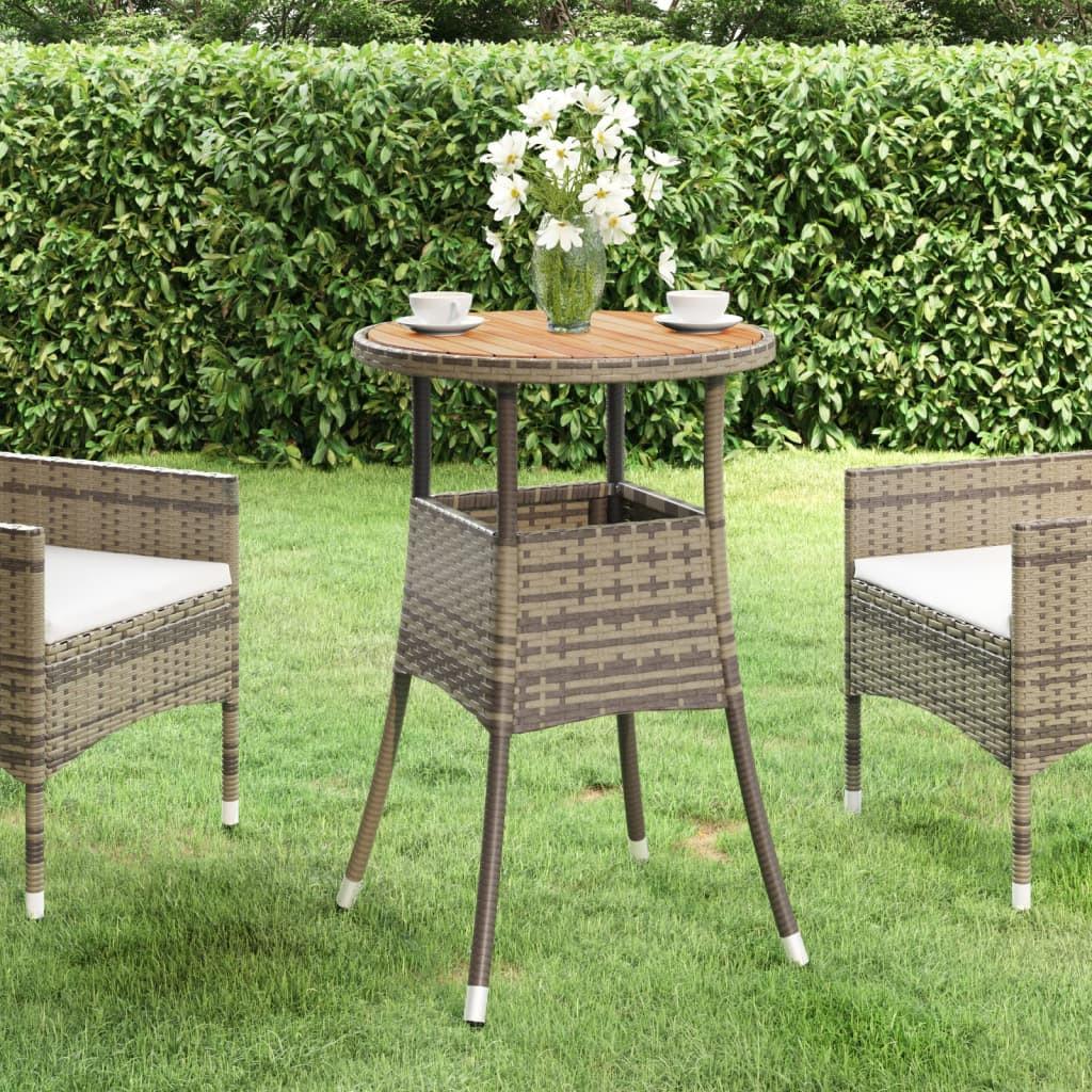VidaXL Gartentisch poly-rattan