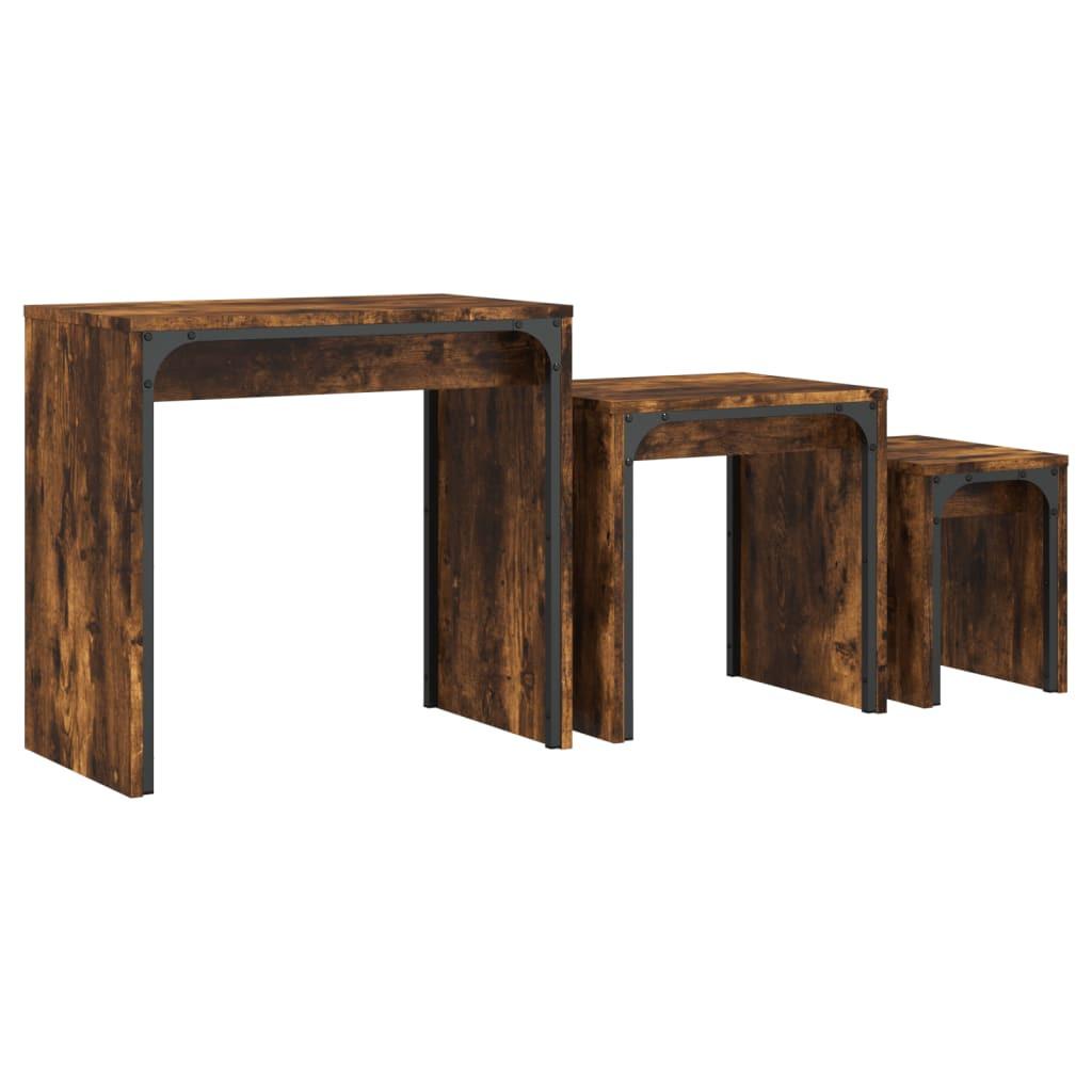 VidaXL Satztisch holzwerkstoff