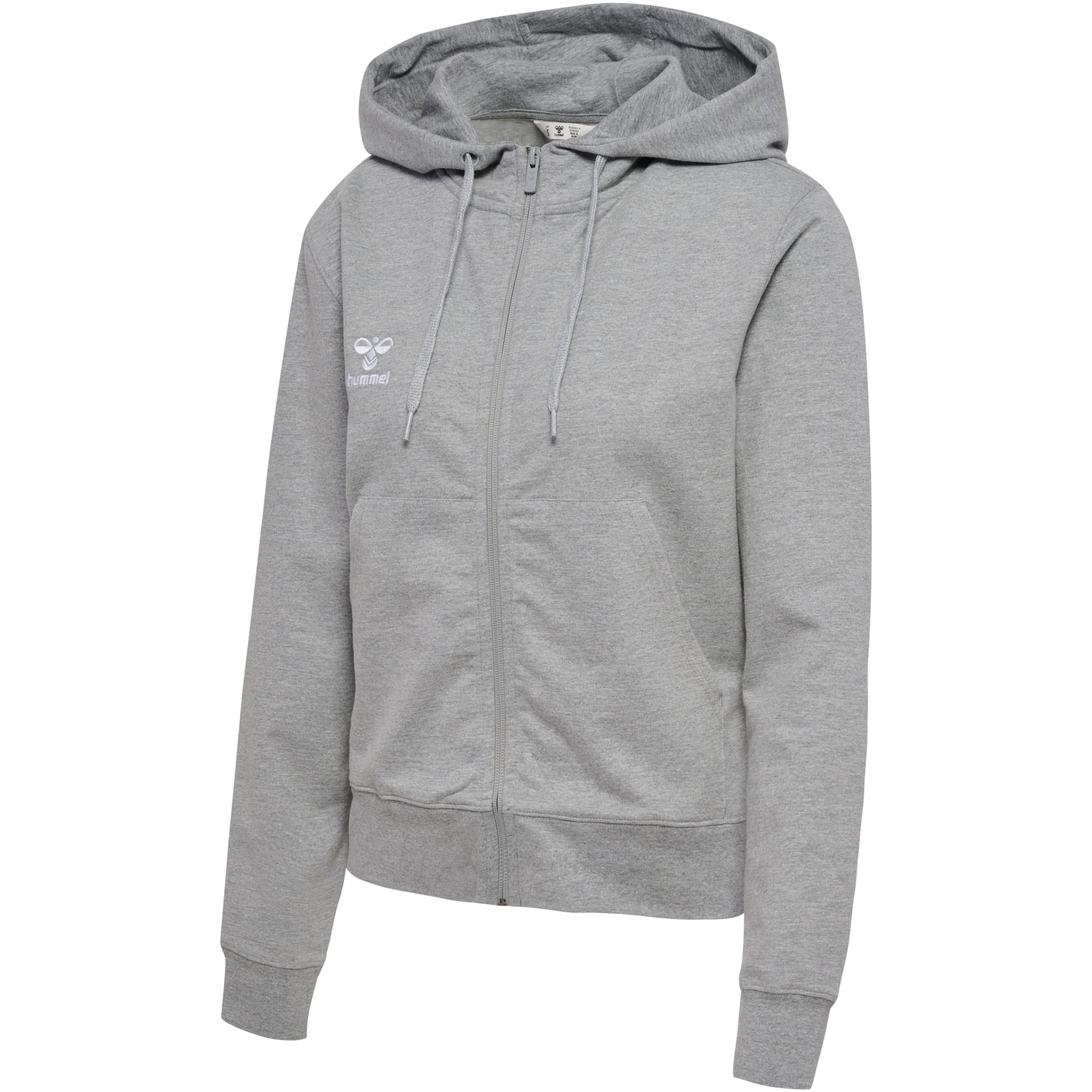 Hummel damen-trainingjacke mit kapuze go 2.0